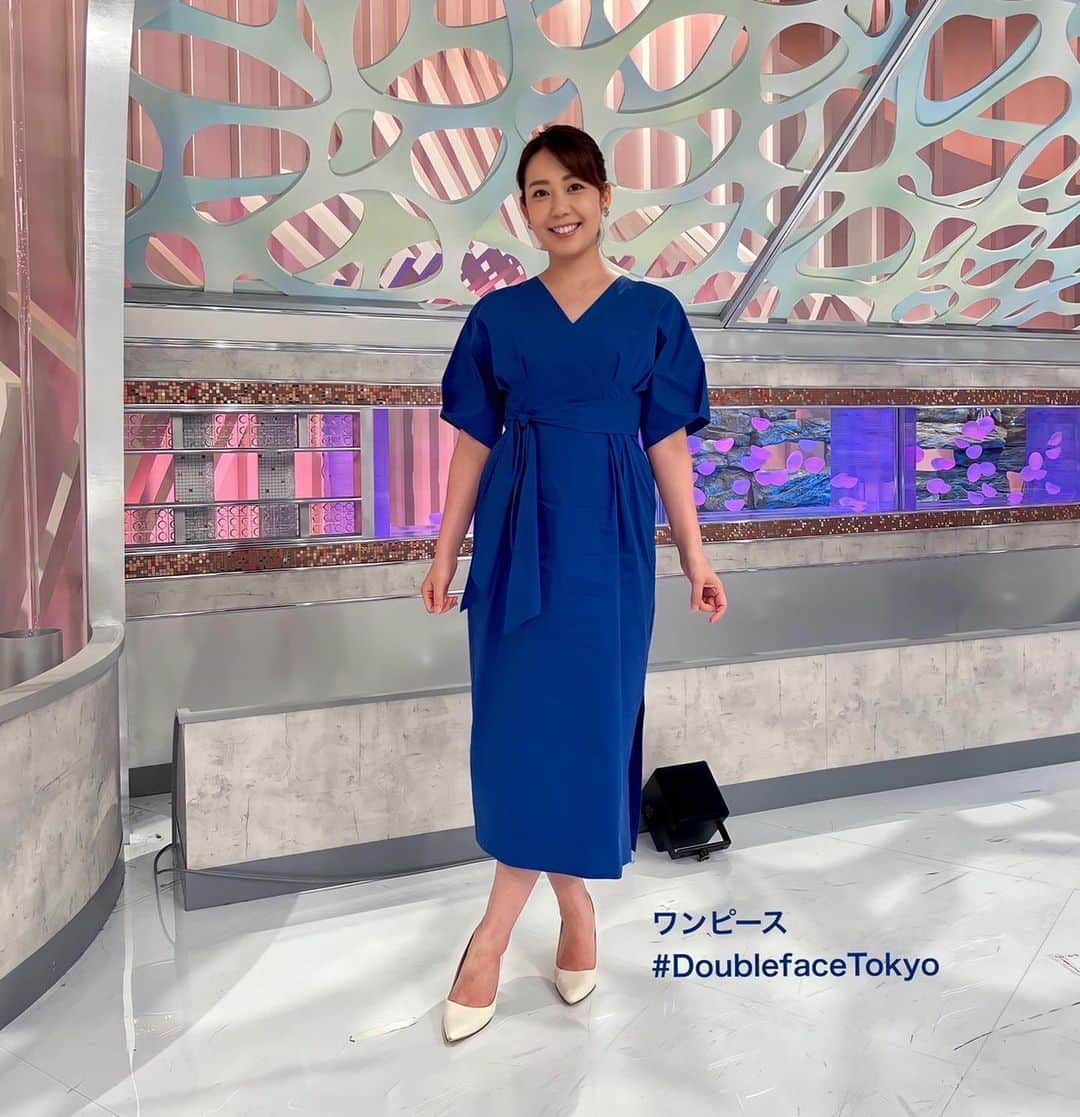 須黒清華のインスタグラム：「7月の衣装🤵‍♀️ もう7月も終わりなんて💦 暑過ぎて息子くんはこんな感じ…(4枚目💦)ですが笑 暑さに負けず、楽しみましょー！  相変わらず、休日どこへ行くか日々迷子です笑  #衣装  #doublefacetokyo #itsinternational #マーリエパーエフデ  でした🫡 #日経ニュースプラス9」