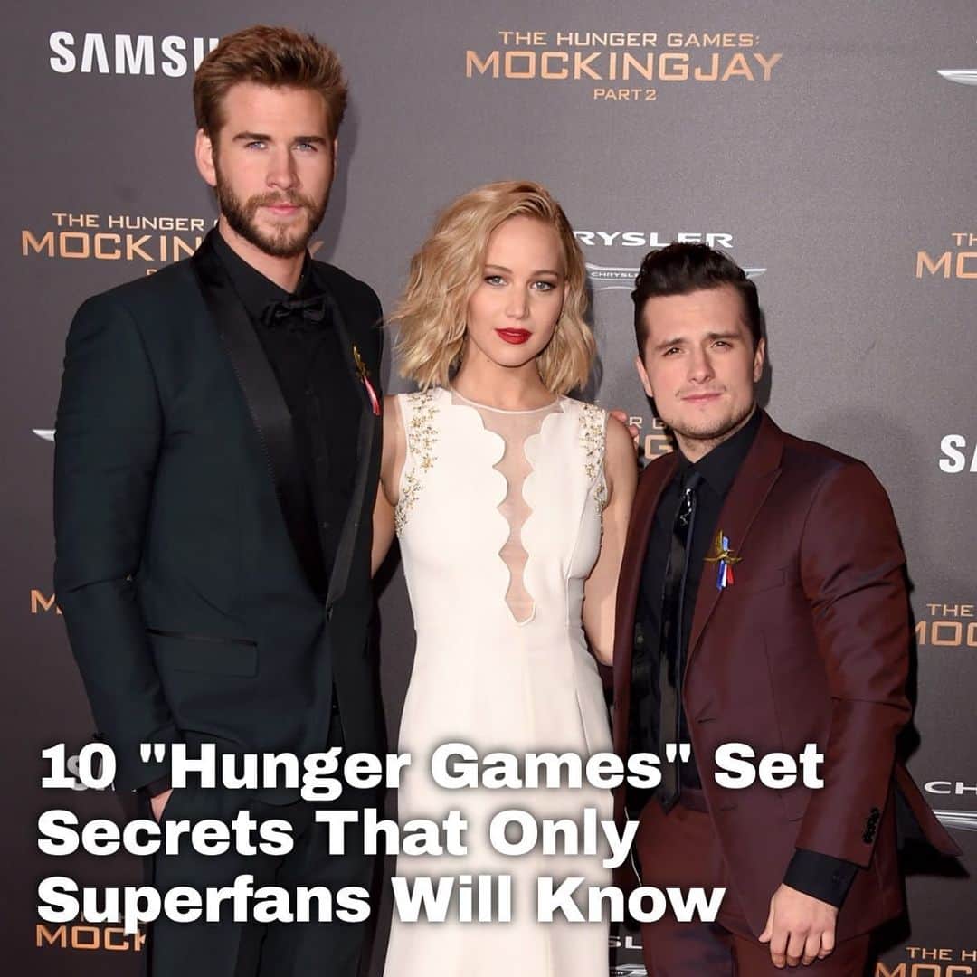 Just Jaredさんのインスタグラム写真 - (Just JaredInstagram)「We rounded up 10 secrets from the set of "The Hunger Games" film franchise that only superfans will know about. From how much money Jennifer Lawrence was making to the truth about kissing co-stars and the scene Jennifer hated to film, we've got it all. Tap this pic in the LINK IN BIO to see if there were any surprises! #HungerGames #JenniferLawrence #JoshHutcherson #LiamHemsworth Photo: Getty」7月30日 16時23分 - justjared