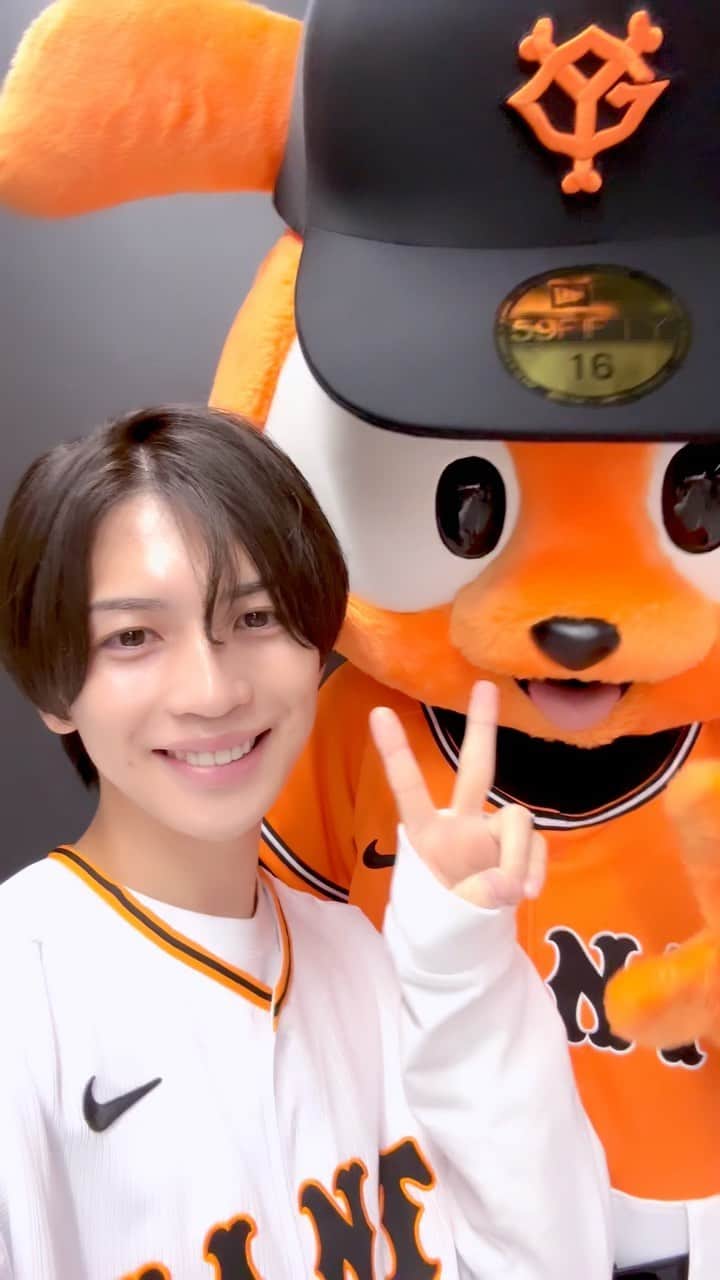 岩橋玄樹のインスタグラム：「久しぶりジャビットくん⚾️🥺💖」