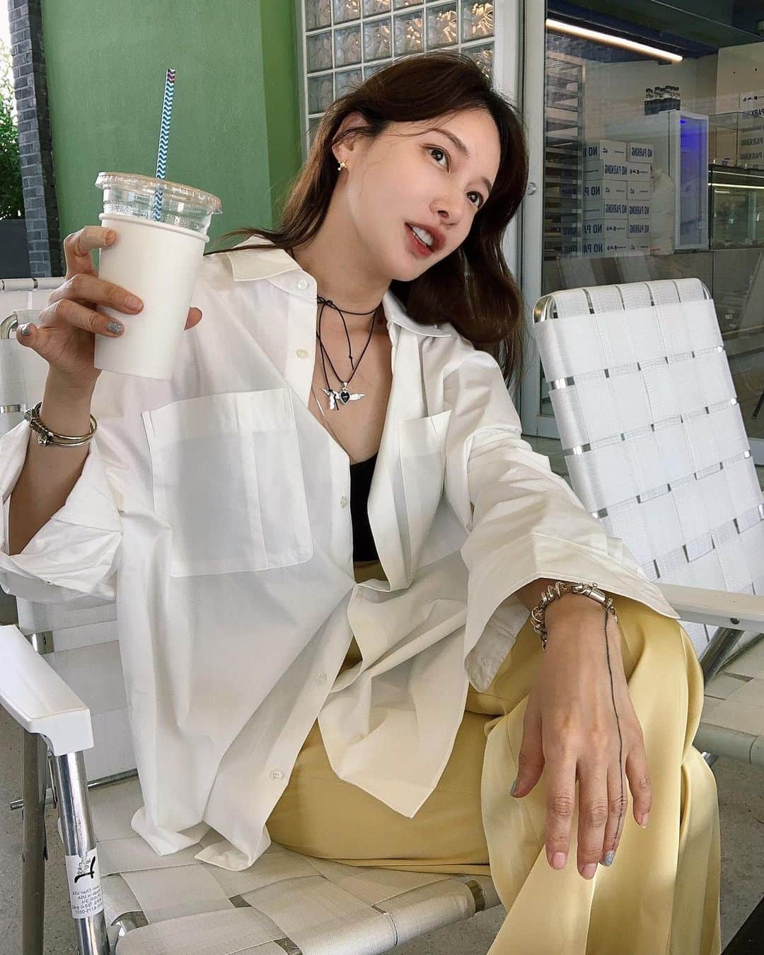 nanaのインスタグラム：「함께 해준 친구들아 많이 많이 고맙고 사랑해🍒」