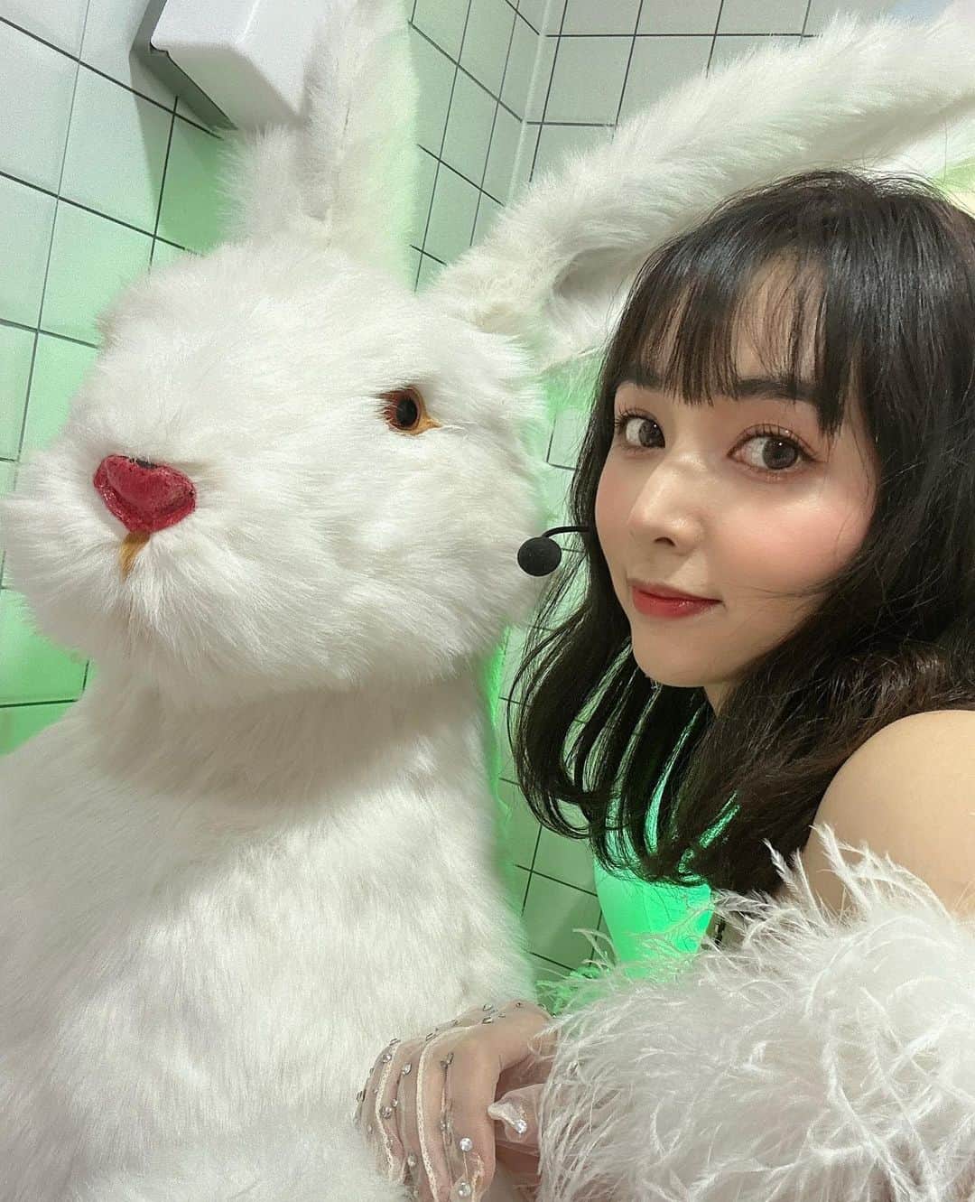 瀬野ユリエさんのインスタグラム写真 - (瀬野ユリエInstagram)「🐰🐰🐰💚 #kpop#韓国アイドル#한국아이돌#한국」7月30日 18時26分 - canlove712