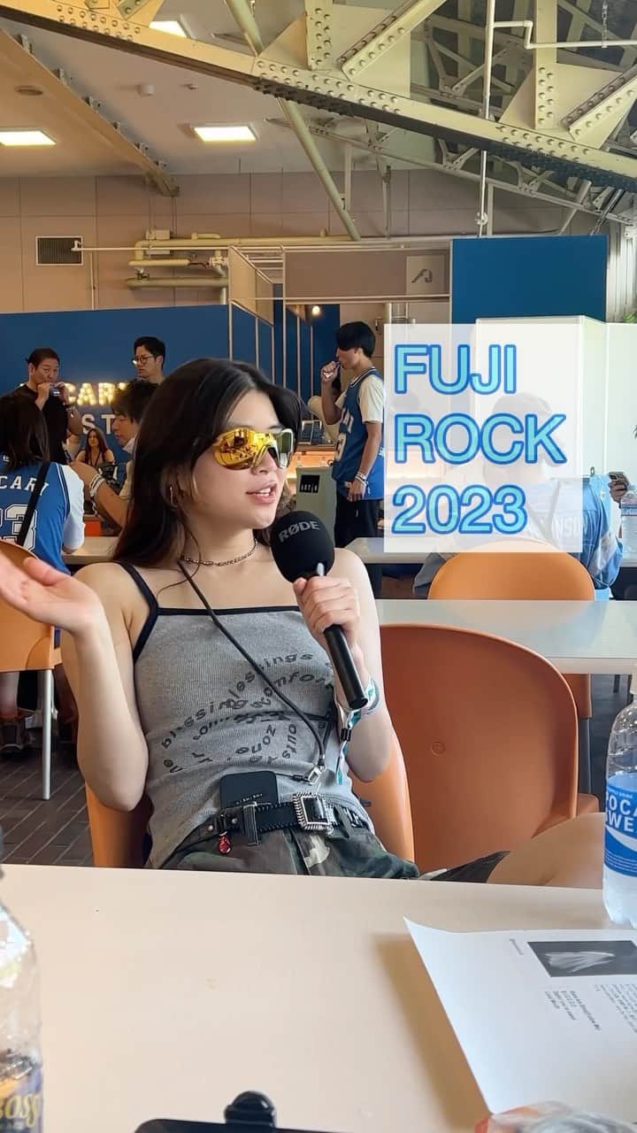 芽生のインスタグラム：「★FUJI ROCK 2023★ 3日間の様子をお届け。今年もいっぱい楽しませてもらってます！」