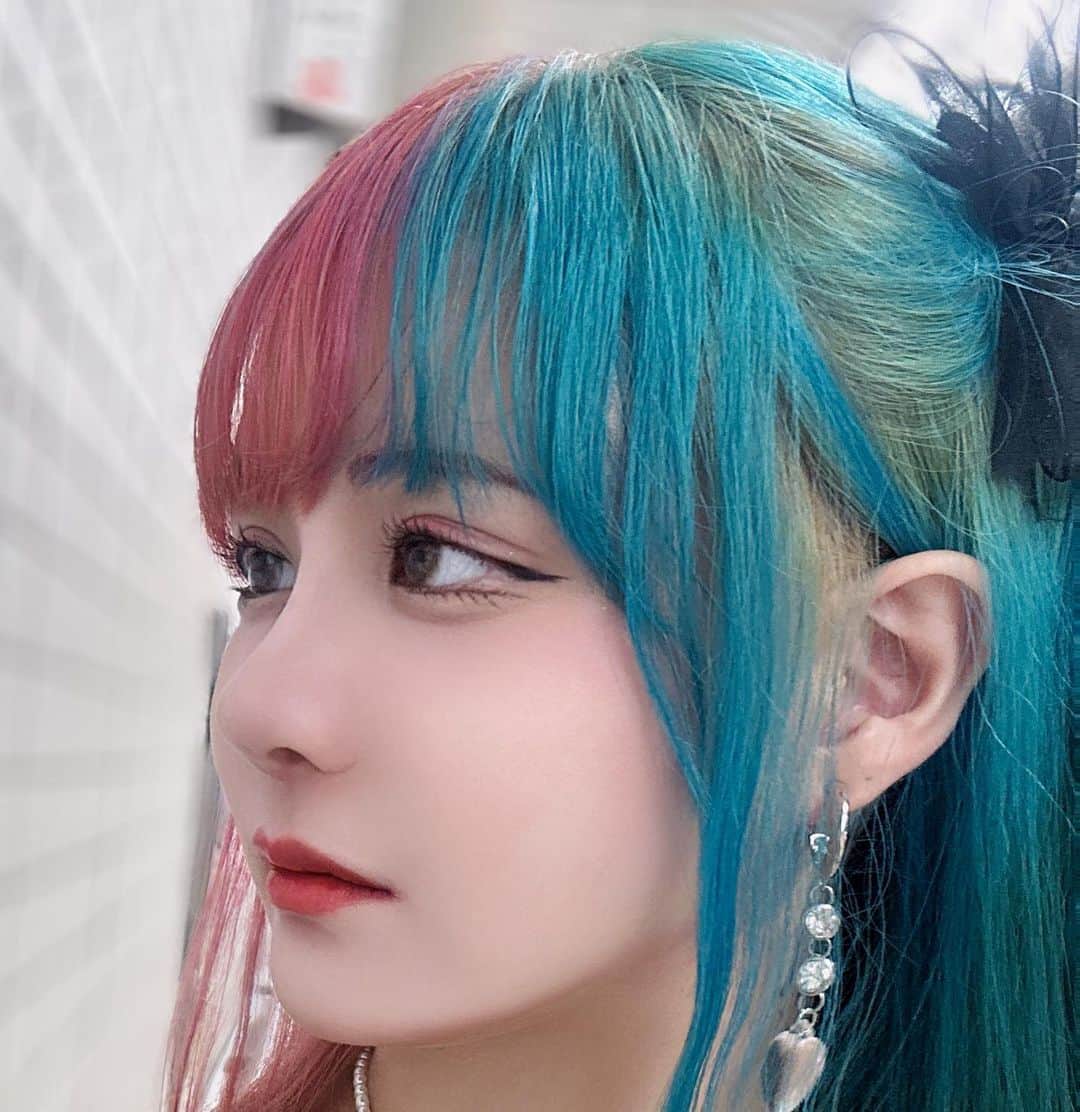 わかにゃん。さんのインスタグラム写真 - (わかにゃん。Instagram)「My new face 🎀  新しい顔です🧸🫧🩵  🩵🩵🩵  _  #Anime #애니 #Japanese #japanesegirl #japaneseculture #일본 #일본인 #cosplay #코스프레」7月30日 19時44分 - wknyan925_