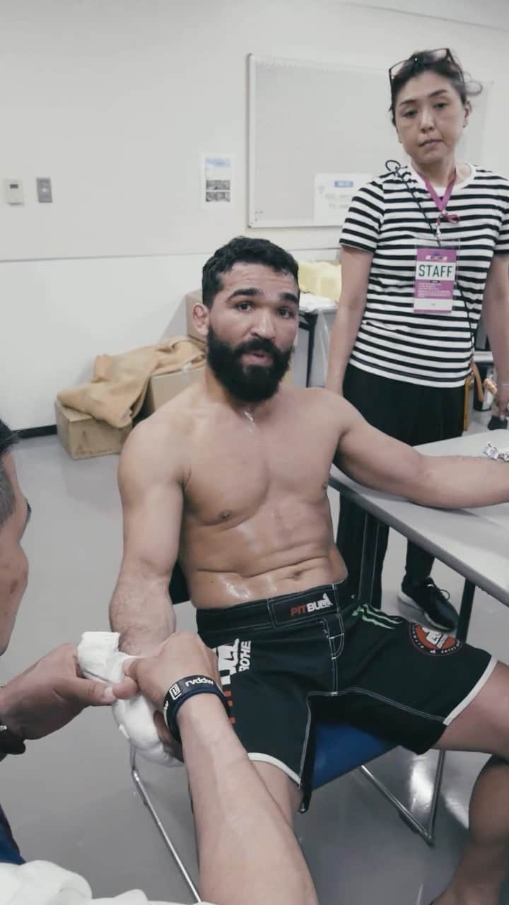 RIZIN FF OFFICIALのインスタグラム：「🇧🇷⚔️ It may not have been his night but @patriciopitbull is resolved to come back stronger! #BellatorXRizin #SuperRizin2」