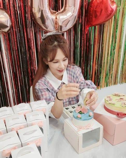 チェヨンのインスタグラム：「💕」