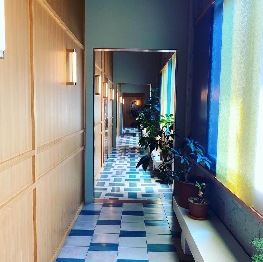 林千晶さんのインスタグラム写真 - (林千晶Instagram)「K5を見せてもらった！ グリーンが豊富な共創空間、色気がたっぷり感じられるホテルの部屋、若者が集まる地下のビアホール。 海外とのコラボレーションがうまくいくと、こういう素敵な空間ができるんだと実感しました。」7月30日 19時55分 - chiaki_0808