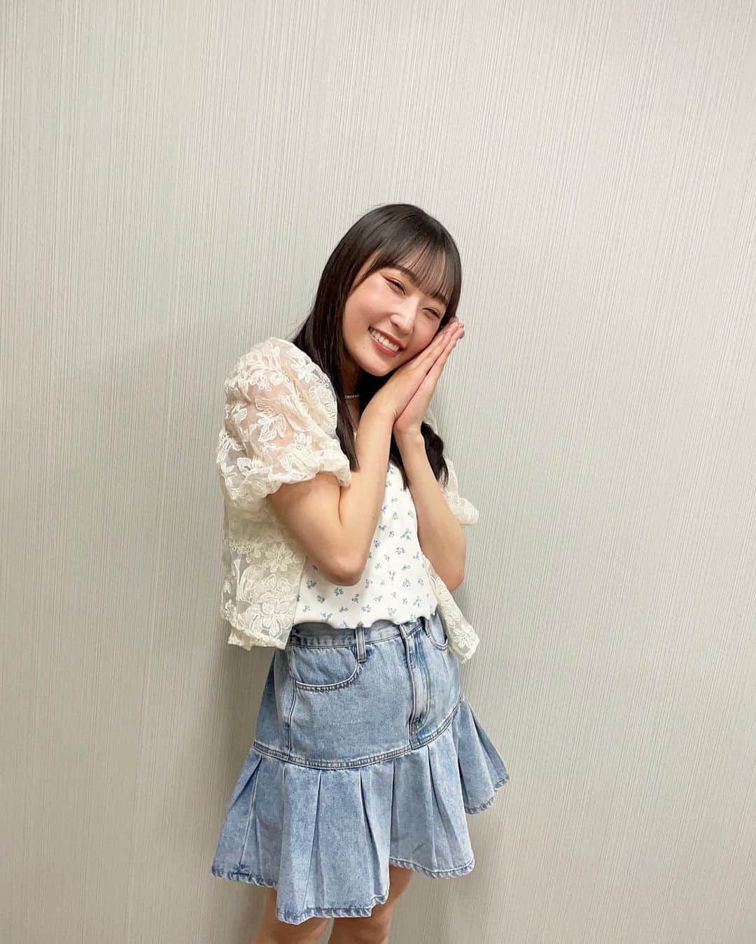 のインスタグラム：「🩵  個別イベント、ベルサール渋谷ファーストに来てくださったみなさんありがとうございました！！  今日も楽しかった〜☺️    #juicejuice #プライドブライト #FUNKYFLUSHIN' #段原瑠々」
