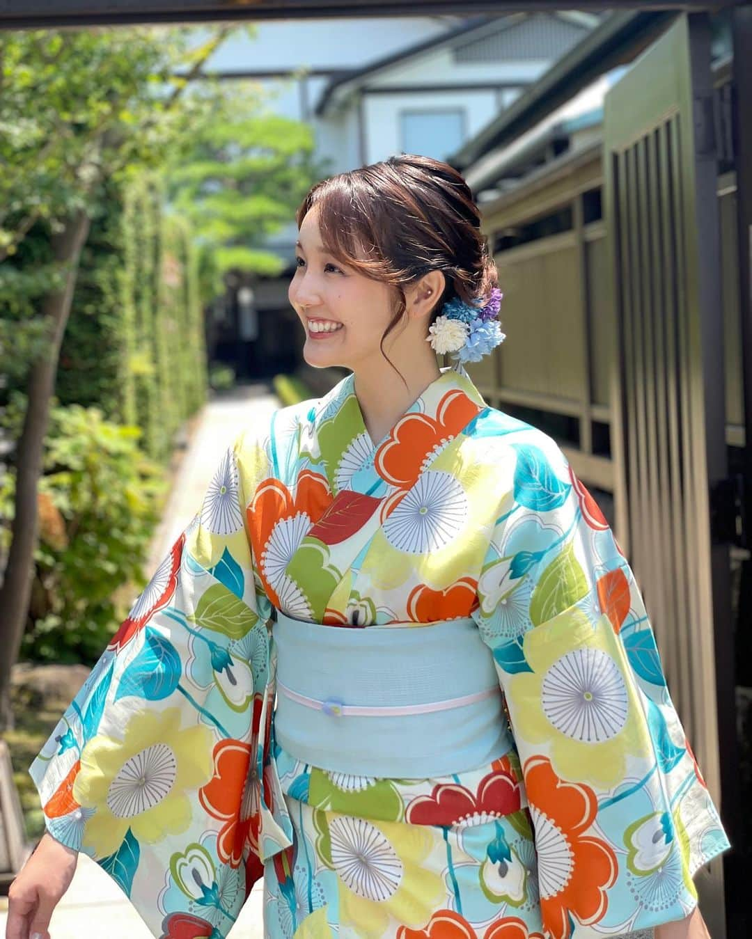 笹井千織さんのインスタグラム写真 - (笹井千織Instagram)「友人と鎌倉へ👘🌼  小町通りの食べ歩きは、 かぼす冷うどん、大仏さま焼き、かき氷、クレープ…大体制覇🫶🏻🫶🏻🫶🏻 . . . . . . . . . . . #鎌倉観光 #鎌倉 #鎌倉グルメ #鎌倉ランチ #浴衣 #浴衣ヘアアレンジ #浴衣ヘア #yukata #小町通り #鎌倉散歩」7月30日 20時22分 - chiwori___