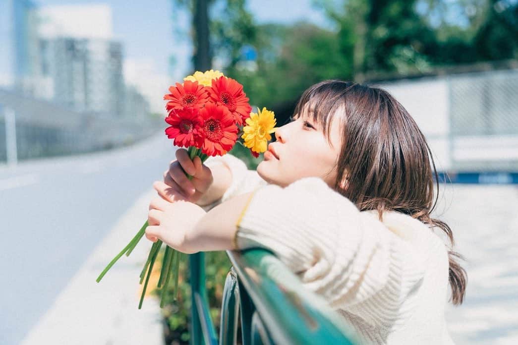 三橋栄香さんのインスタグラム写真 - (三橋栄香Instagram)「まだ肌寒かった頃の🍃」7月30日 20時34分 - mihashi_haruka