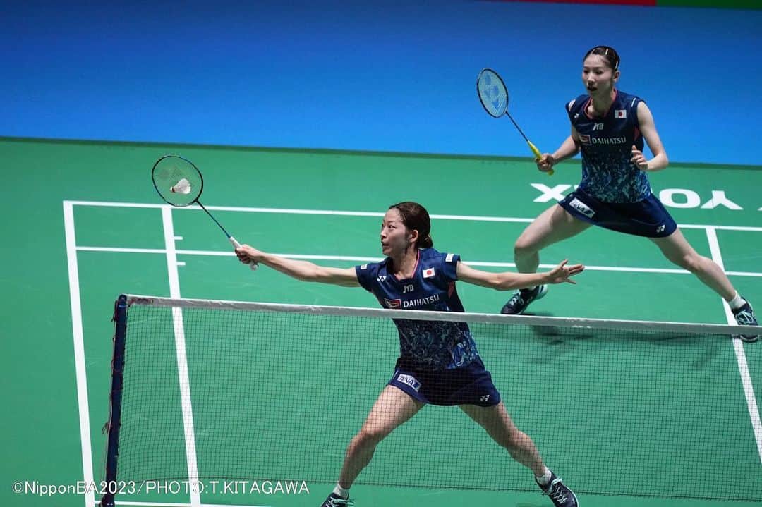 松山奈未のインスタグラム：「. . . DAIHATSU Japan Open 2023 🇯🇵  1日でも長く、1本でも長く、試合をしたかったです。 たくさんの声援に背中を押して頂き、幸せでした❕ 本当にたくさんの応援ありがとうございました🙇🏻‍♀️🤍  🇯🇵→🇦🇺」