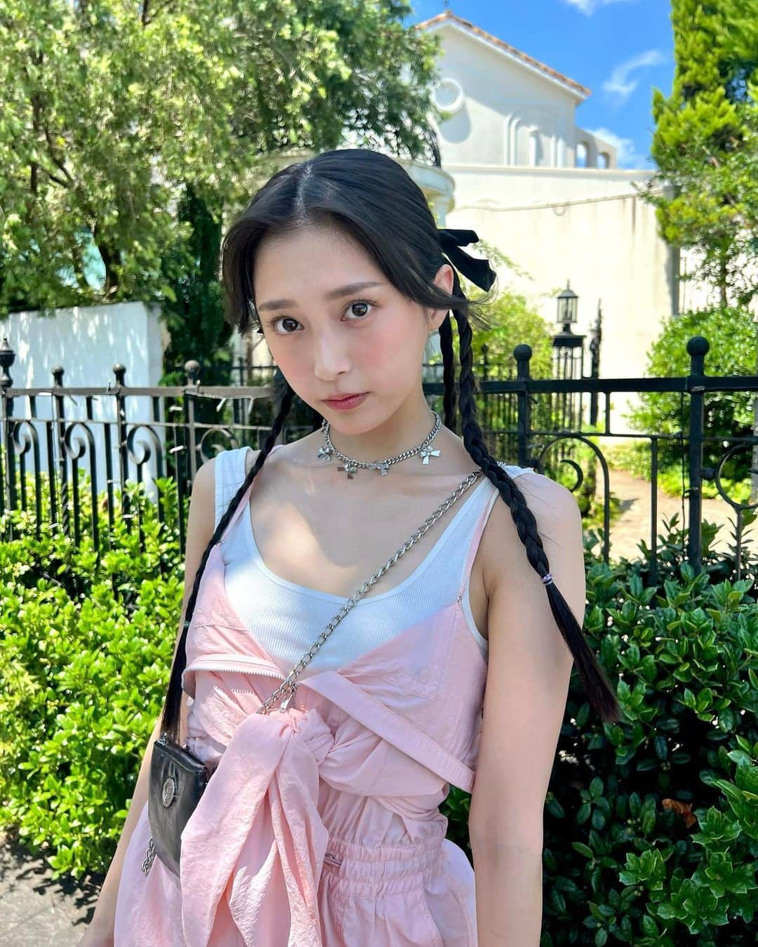 小山リーナのインスタグラム：「pink」