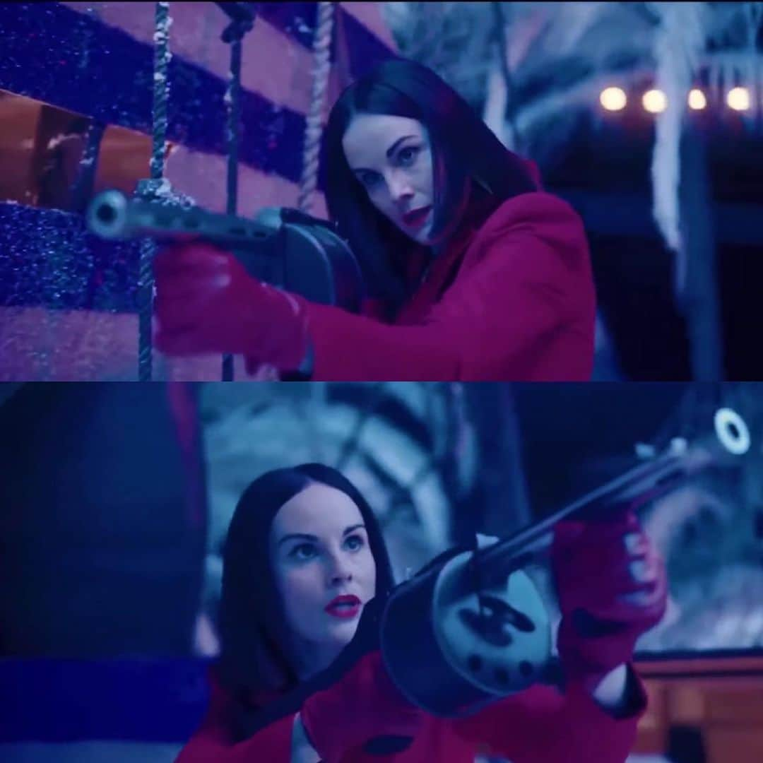 ミシェル・ドッカリーさんのインスタグラム写真 - (ミシェル・ドッカリーInstagram)「michelle in the trailer for her new movie: Boy Kills World! It’s set to release next year sometime in 2024 & Michelle plays a character called Melanie Van Der Koy. #michelledockery #boykillsworld」7月30日 22時03分 - theladydockers