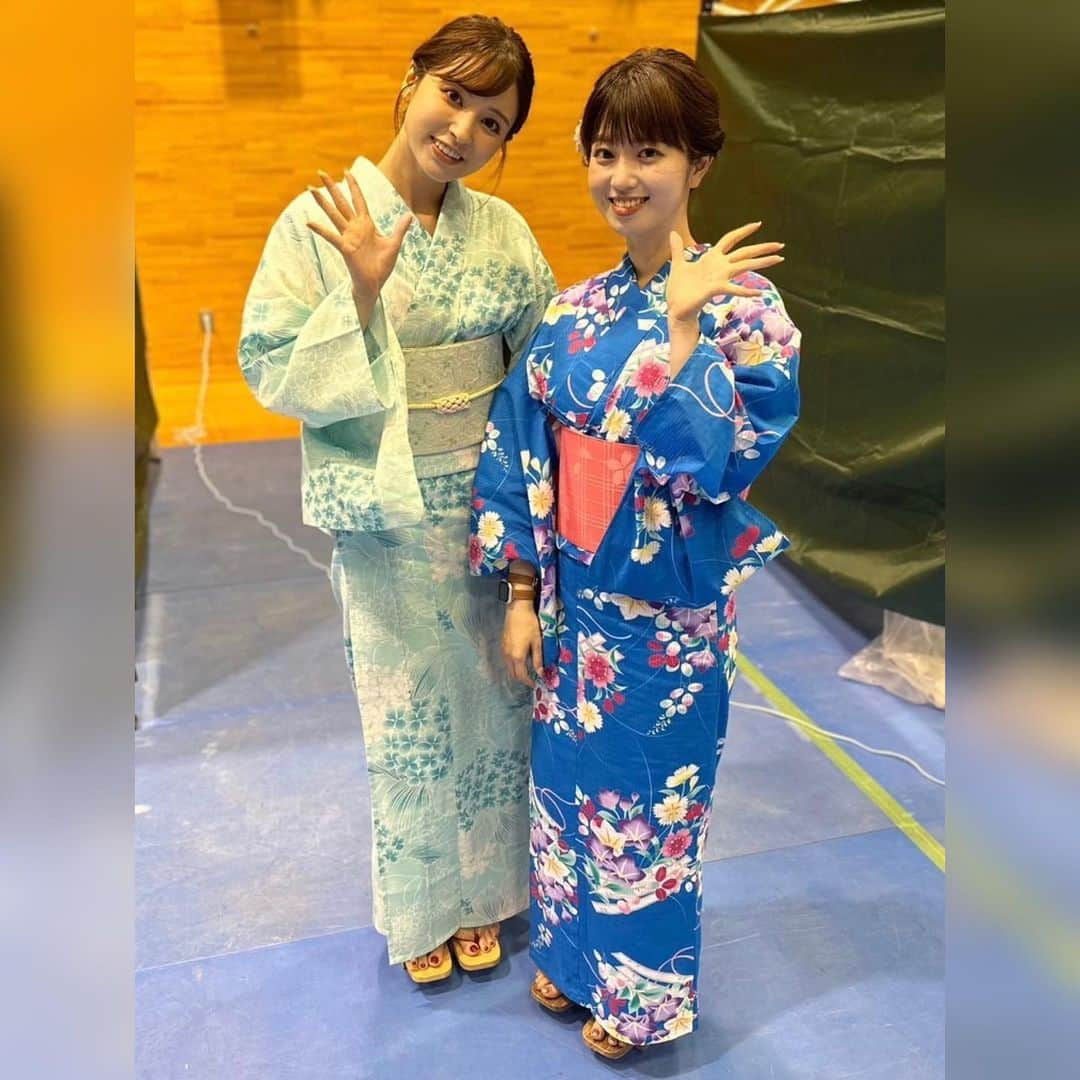 中根舞美さんのインスタグラム写真 - (中根舞美Instagram)「・ 隅田川花火大会、ありがとうございました🎆　 私はオードリー春日さんと市民観覧席から中継いたしました！  出演者の皆さま、花火を観に来られた皆さまやスタッフの方々をはじめ、本当にたくさんの人に支えられ感謝でいっぱいです。  会場は花火からとても近くて、花火を全身で楽しむことができました！ 体にまで響く音や視界いっぱいに広がる花火は一生忘れない光景のひとつになりました☺️✨  また裏配信にもお邪魔させていただきました！ 佐久間船長に入社してこんなに早くもお会いできると思っておらず感無量です📻  とても素敵な夏の思い出になりました☀️  #隅田川花火大会#花火#オードリー春日 さん#佐久間宣行 さん#船長 #アルコアンドピース酒井 さん #テレビ東京 #テレ東 #アナウンサー」7月30日 21時56分 - mami_nakane_tx