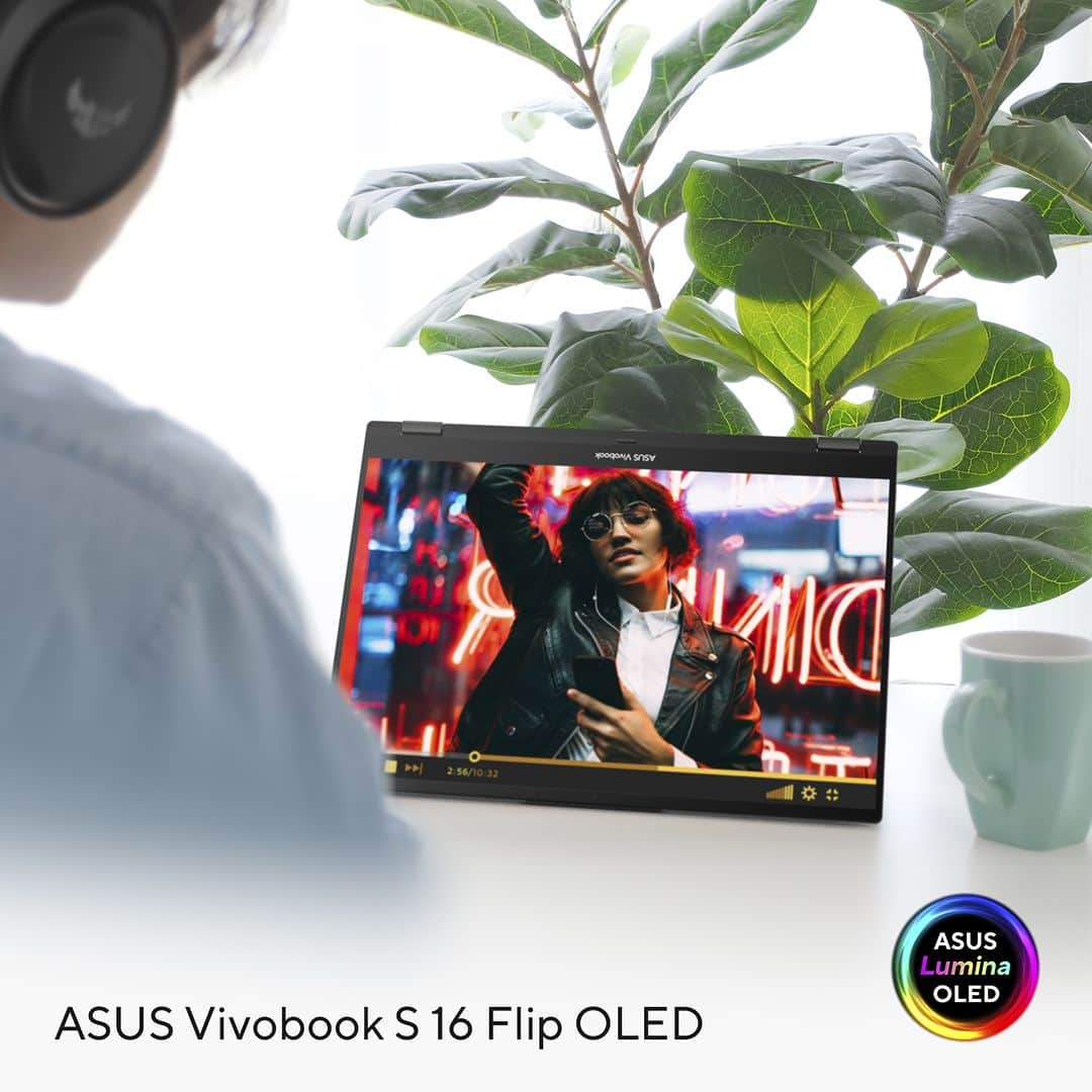 ASUSさんのインスタグラム写真 - (ASUSInstagram)「Experience your favorite band's performance like a live show with #ASUS #Vivobook S 16 Flip #OLED. The immersive Dolby Atmos® audio technology indulges you in crystal-clear sounds, making entertainment truly captivating. 🎶🎧」7月30日 22時00分 - asus