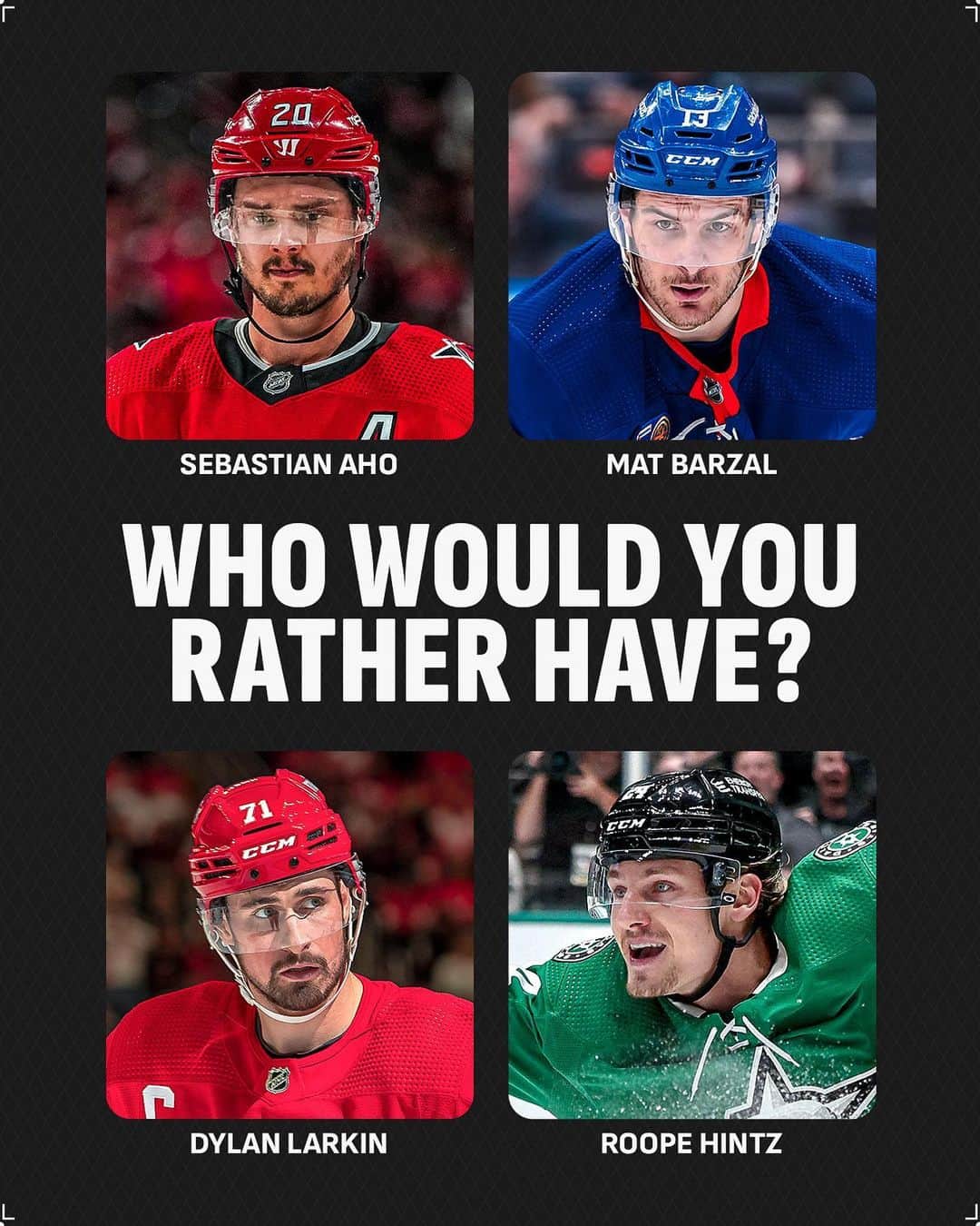 NHLさんのインスタグラム写真 - (NHLInstagram)「Four great options here — who are you picking? 🧐」7月31日 2時07分 - nhl