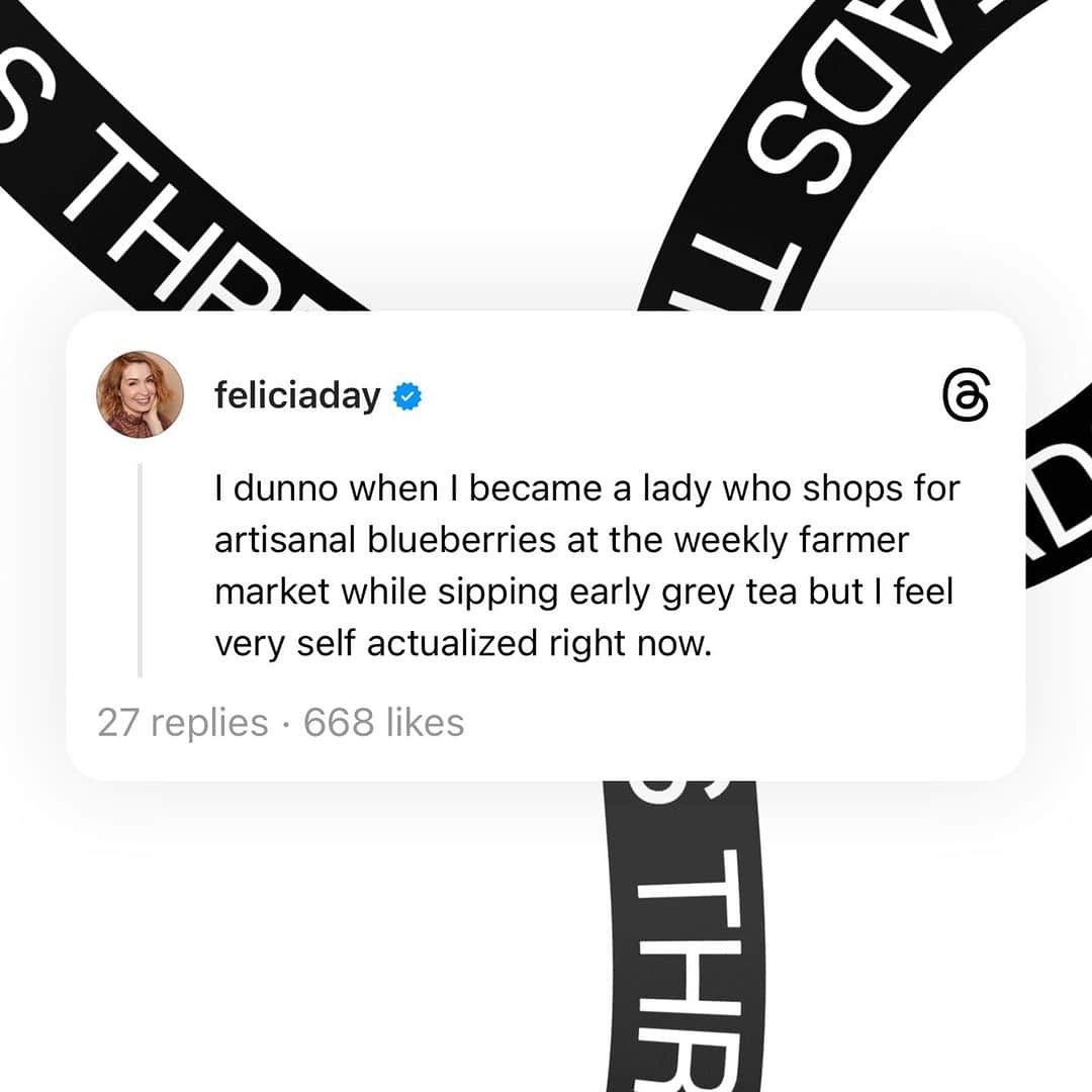 フェリシア・デイのインスタグラム：「Middle-aged power!」
