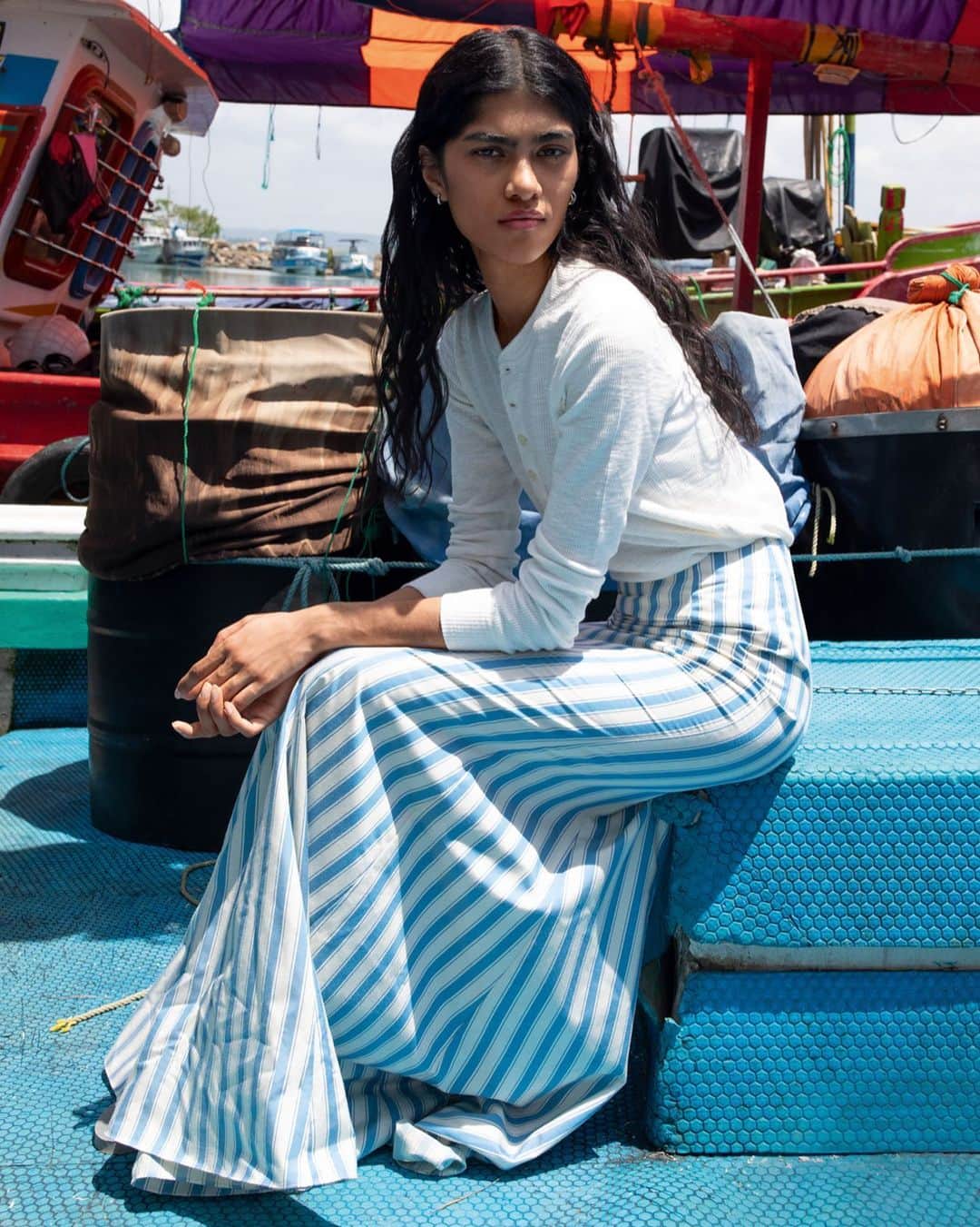 Polo Ralph Laurenさんのインスタグラム写真 - (Polo Ralph LaurenInstagram)「Our #PoloRalphLauren Striped Faille Maxi Skirt features in @VogueIndia.  Photography: @SickNethi Styling: @KPhelan123  #PoloRLStyle #RLEditorials」7月31日 3時00分 - poloralphlauren