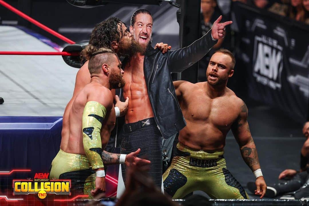 ジェイ・ホワイトのインスタグラム：「Victory! #AEWCollision」