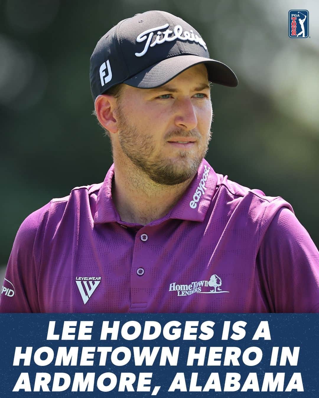 PGA TOURさんのインスタグラム写真 - (PGA TOURInstagram)「Solo leader @LeeHodges2 is a small town kid with big time dreams.」7月31日 3時25分 - pgatour