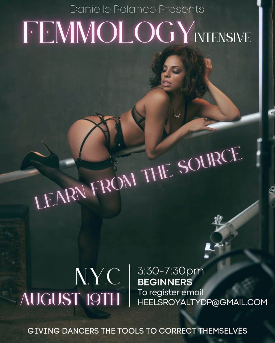 ダニエル・ポランコのインスタグラム：「Next Beginners Intensive  August 19th 3:30-7:30  Email to register」