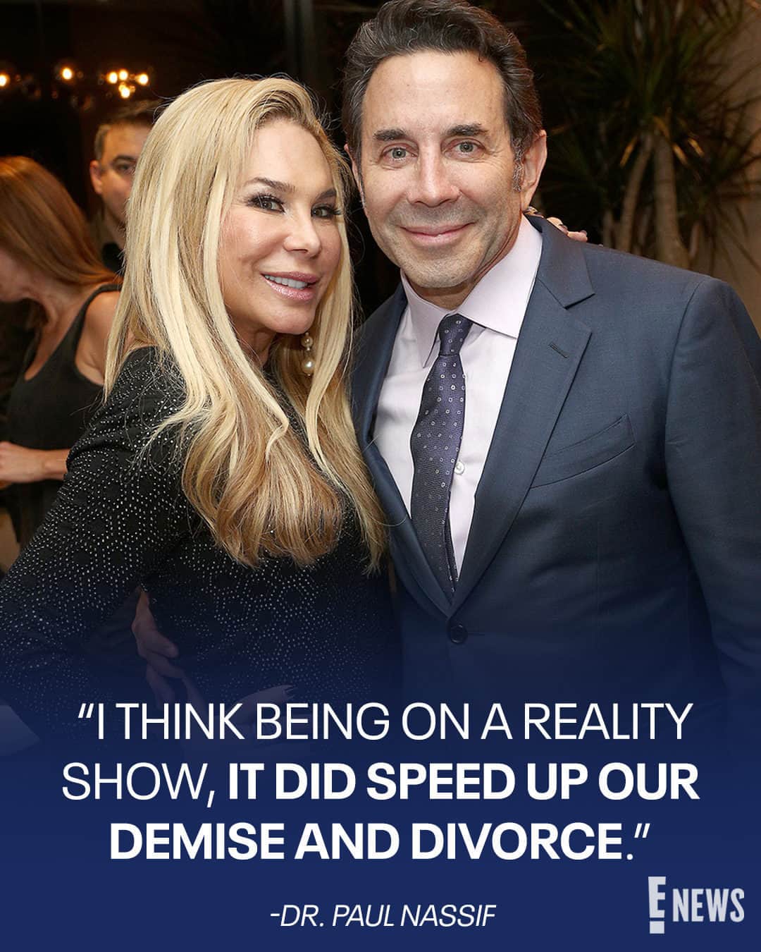 E! Onlineさんのインスタグラム写真 - (E! OnlineInstagram)「Dr. Paul Nassif is getting real about how #RHOBH changed his life. Link in bio for how it effected his and Adrienne Maloof's marriage— and ultimately led to their divorce. (📷: Getty)」7月31日 4時00分 - enews