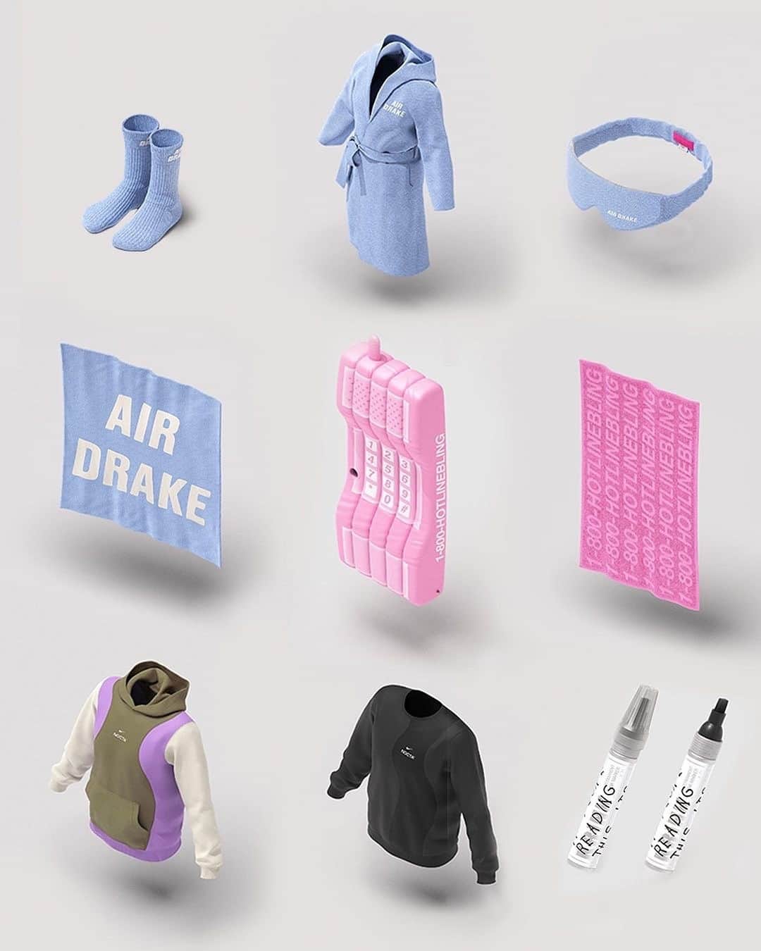HYPEBEASTさんのインスタグラム写真 - (HYPEBEASTInstagram)「@hypebeaststyle: @champagnepapi’s @drakerelated has unveiled new apparel to its summer capsule lineup dubbed “Defective Garments.”   The new pieces feature upcycled @officialnocta hoodies and sweaters that have been repurposed in a unique fashion showcasing different patterns that create a reconstructive look. Priced at $150 and $170 USD, the Drake Related x Defective Garments Crewneck and Hoodie is available now alongside a number of other products exclusively on the Drake Related website.  Photo: Drake」7月31日 5時13分 - hypebeast