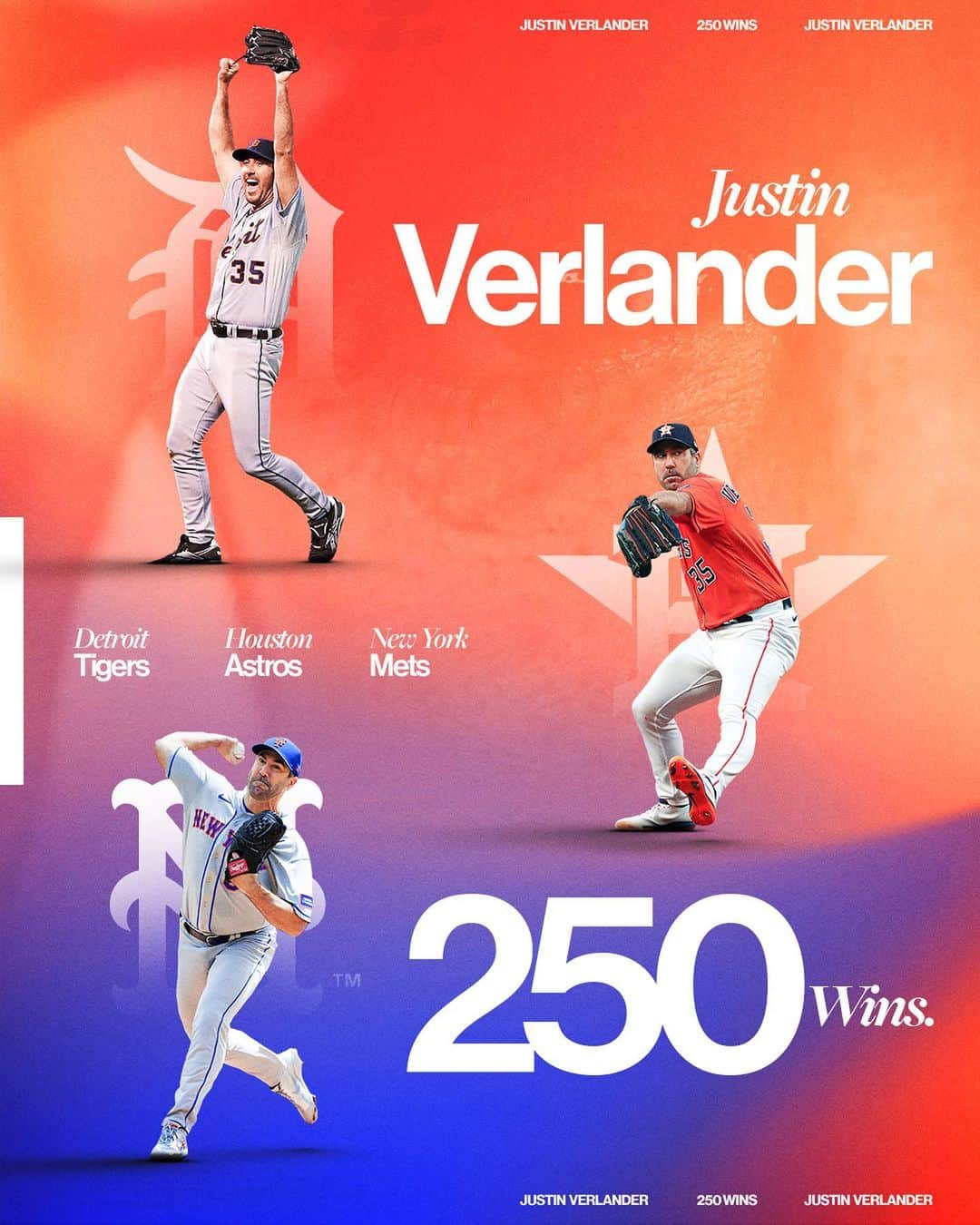 MLBさんのインスタグラム写真 - (MLBInstagram)「@JustinVerlander adds another milestone to his historic career!」7月31日 5時18分 - mlb