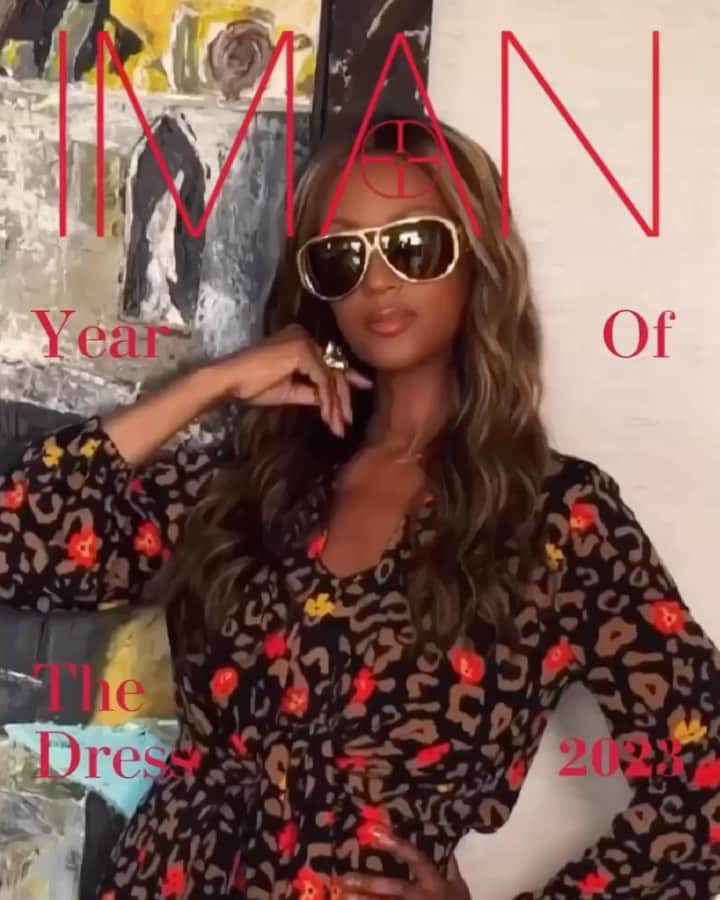 のインスタグラム：「Year of the Dress @imanglobalchic!   Join me LIVE from 8pm-10pm est to shop the new drop @imanglobalchic!   Exclusively @hsn & HSN.com! Link in bio  #IMANGlobalChic #IMANsummer」