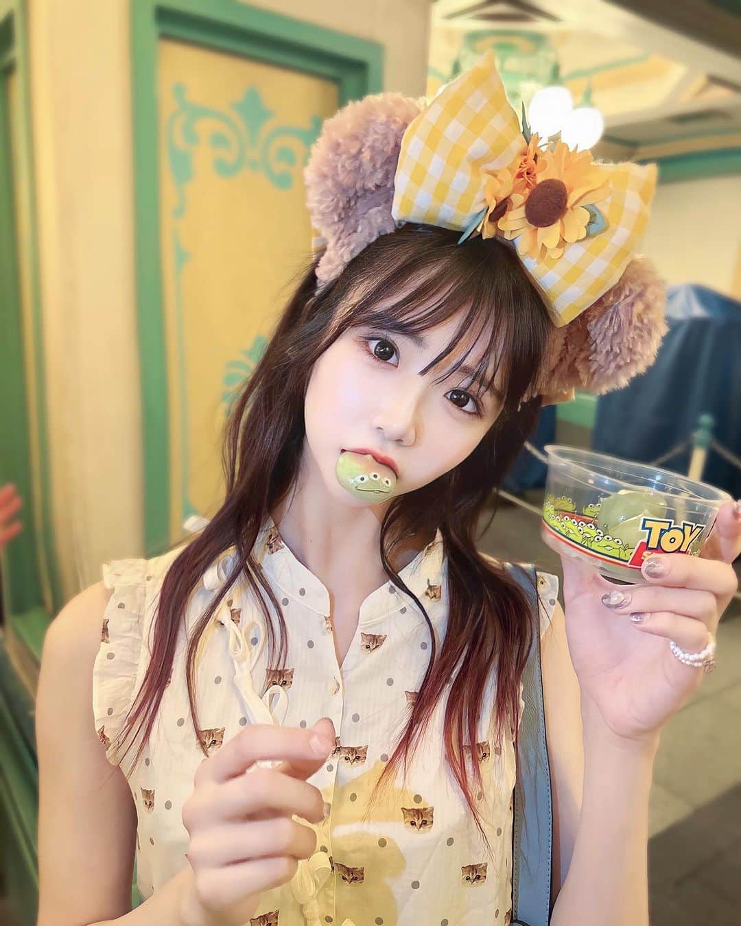 堂本千晴のインスタグラム：「パクっ🥣💭」