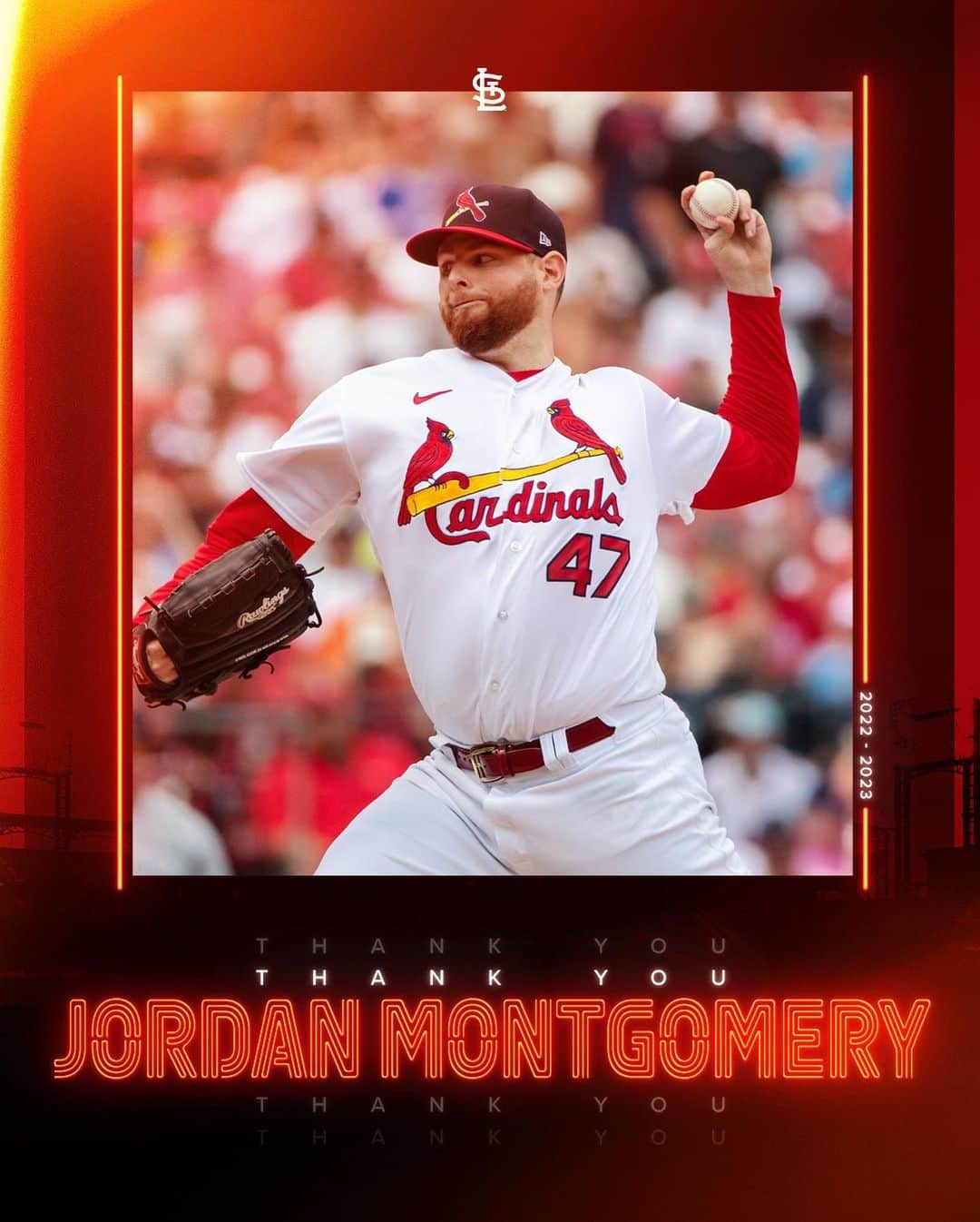 セントルイス・カージナルスさんのインスタグラム写真 - (セントルイス・カージナルスInstagram)「NEWS: The St. Louis Cardinals have completed two separate trades.  We have acquired RHP Sam Robberse and RHP Adam Kloffenstein from the Toronto Blue Jays in exchange for RHP Jordan Hicks.  We have also acquired RHP Tekoah Roby, LHP John King, and INF Thomas Saggese from the Texas Rangers in exchange for LHP Jordan Montgomery and RHP Chris Stratton.」7月31日 6時29分 - cardinals