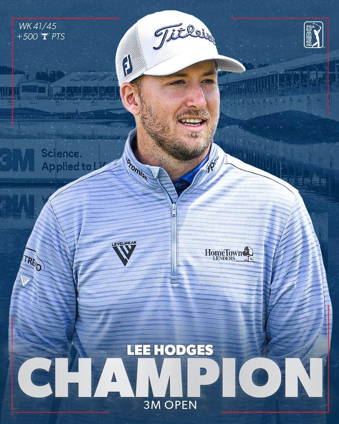 PGA TOURさんのインスタグラム写真 - (PGA TOURInstagram)「Wire-to-wire for his first career win 🏆  @LeeHodges2 claims @3MOpen by SEVEN!」7月31日 6時52分 - pgatour