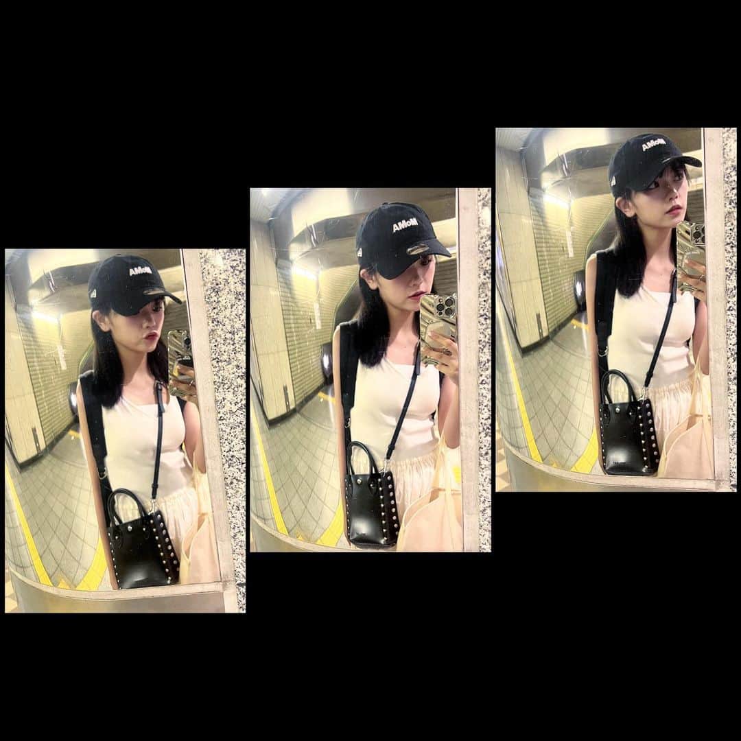 村山優香のインスタグラム：「撮影でどこかに向かってます どーこだ🫧🪸」
