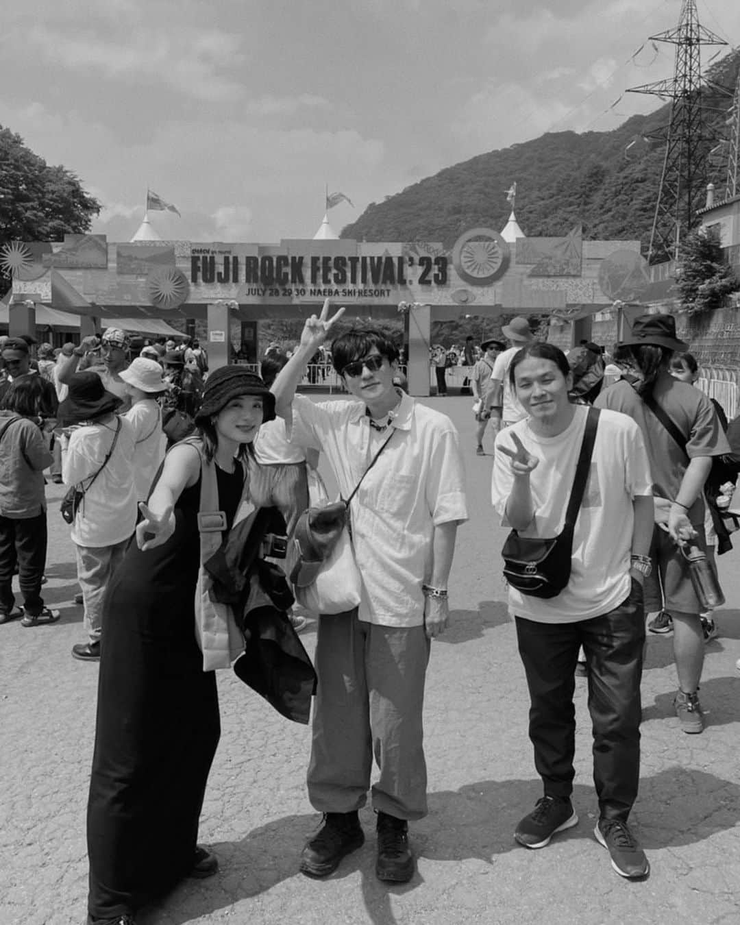 大澤実音穂さんのインスタグラム写真 - (大澤実音穂Instagram)「⛰️🚐🍧🌙🩵　 @fujirock_jp」7月31日 18時25分 - ______mineho