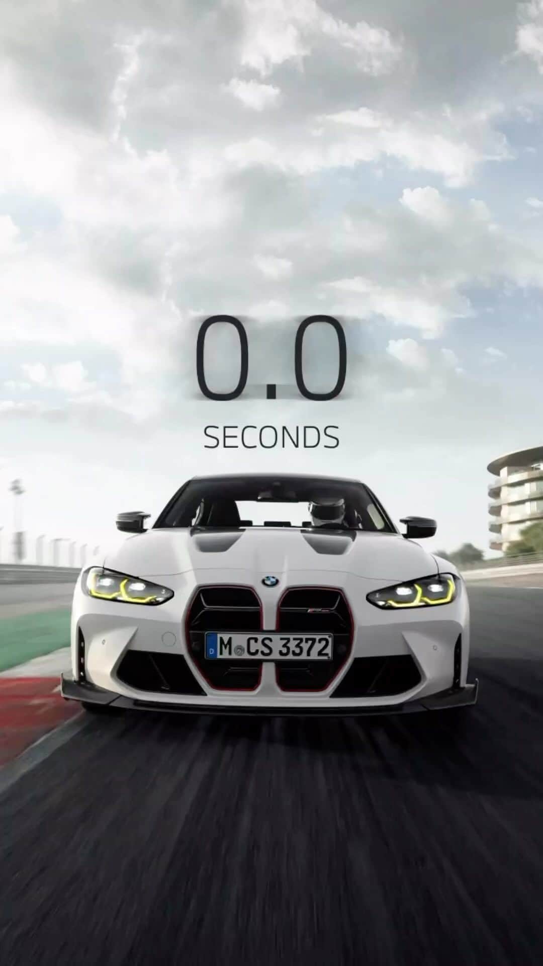 BMW Thailandのインスタグラム：「เพียง 3.4 วินาทีเท่านั้นที่ THE NEW M3 CS จะพาคุณทะยานจาก 0-100 กิโลเมตรต่อชั่วโมง และในช่วงเวลานี้คุณจะได้สัมผัสถึงความแรงระดับรถแข่งที่วิ่งอยู่ในสนาม แรงจีที่จะผลักให้หลักคุณติดเบาะ พร้อมกับอะดรีนาลีนในเลือดที่สูบฉีดจากเสียงเครื่องยนต์ 6 สูบแถวเรียง BMW M TwinPower Turbo อันเป็นเอกลักษณ์ของ BMW พร้อมกับการตกแต่งอันเป็นเอกลักษณ์สำหรับรุ่น “CS” โดยเฉพาะ  #BMW #BMWTH #JOYisBMW #สุนทรียภาพแห่งการขับขี่ #THEM3」