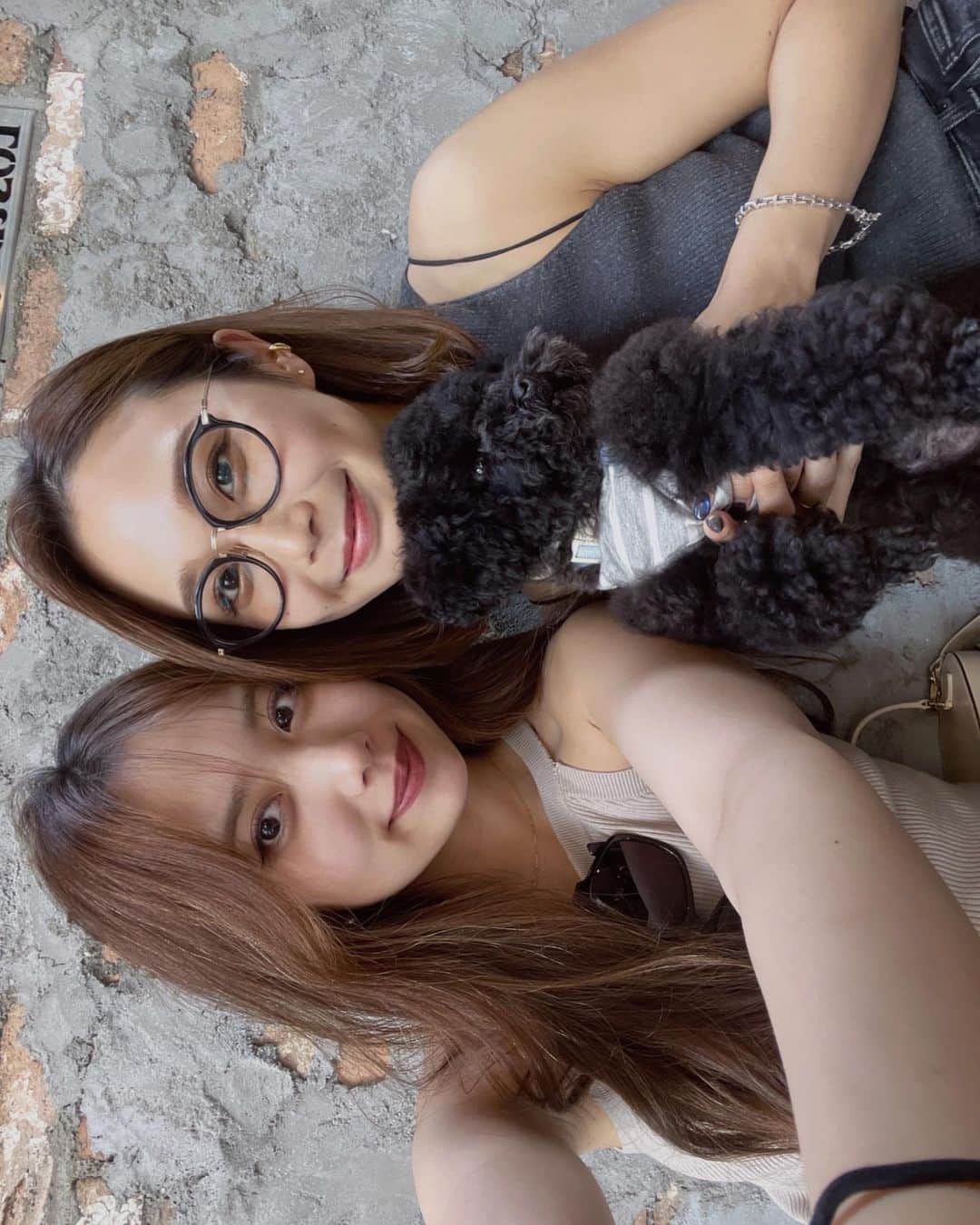 のインスタグラム：「. こっちにも載せちゃう👯♥︎」