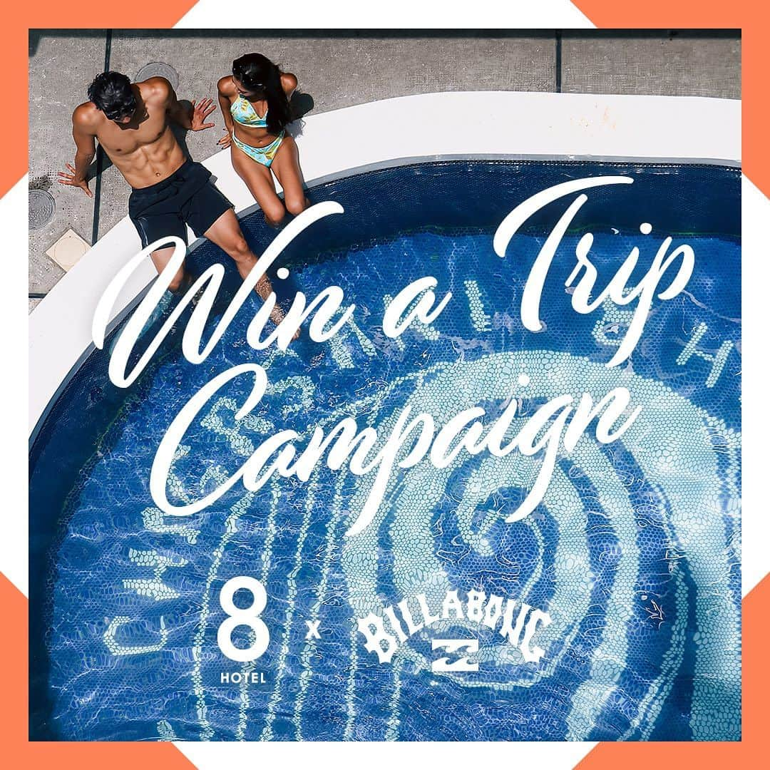 BillabongWomensJapanさんのインスタグラム写真 - (BillabongWomensJapanInstagram)「WIN A TRIP CAMPAIGN🌴 2名様 20組　8HOTEL 「CHIGASAKIまたはFUJISAWA」にご招待  1週間が8日あったとするならば 人はどのようなインスピレーションを、 そこで抱くのだろか。 そんな空想を基に誕生した「8HOTEL」 FASHION,ART,FOOD,MUSIC の要素を織り交ぜ、ドレスダウンした湘南ビーチカルチャーを表現、ドレスコードのビキニ・ボードショーツを着て、プール、サウナなどアクティビティーを楽しもう！！  ◾︎応募方法 １.BILLABONG公式アカウント @billabong_japan @billabongwomensjp 8HOTEL公式アカウント @8hotel_chigasaki @8hotel_fujisawa をフォロー＆いいね  2. コメント欄に宿泊希望8HOTEL @8hotel_chigasakiまたは @8hotel_fujisawa を記載  ◾︎応募期間 2023年7月31日(月)から2023年8月9日(水)まで  ◾︎賞品内容 2名様 20組「８HOTEL CHIGSAKIまたはFUJISAWA」に１泊ご招待  ◾︎宿泊日 2023年9月1日(金)から2024年2月末の期間中  ◾︎当選者数 20組様(宿泊券は1泊2名様分)  ▪️当選発表 2023年8月14日頃 当選者へは直接ブランドアカウントからDMをお送りさせて頂きます。  ご応募お待ちしております✨  #Billabongwomens #ABikiniKindaLife #8hotelfujisawa #8hotelchigasaki　#サウナホテル」7月31日 11時29分 - billabongwomensjp