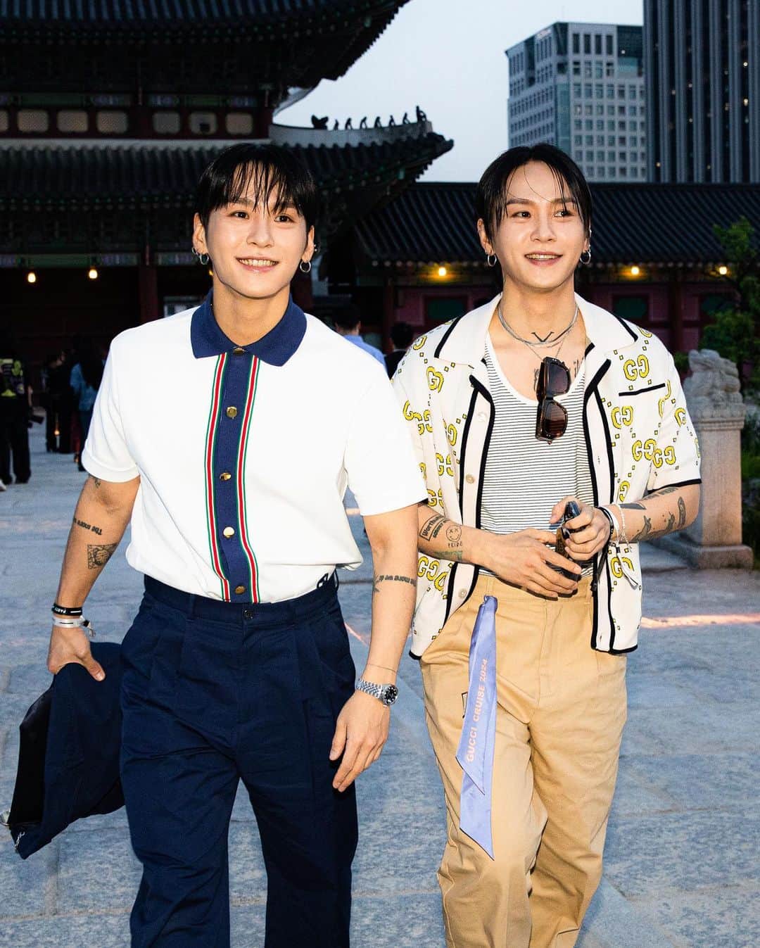 가로수길 , Seoulのインスタグラム：「Gucci Cruise 2024 Show  구찌」