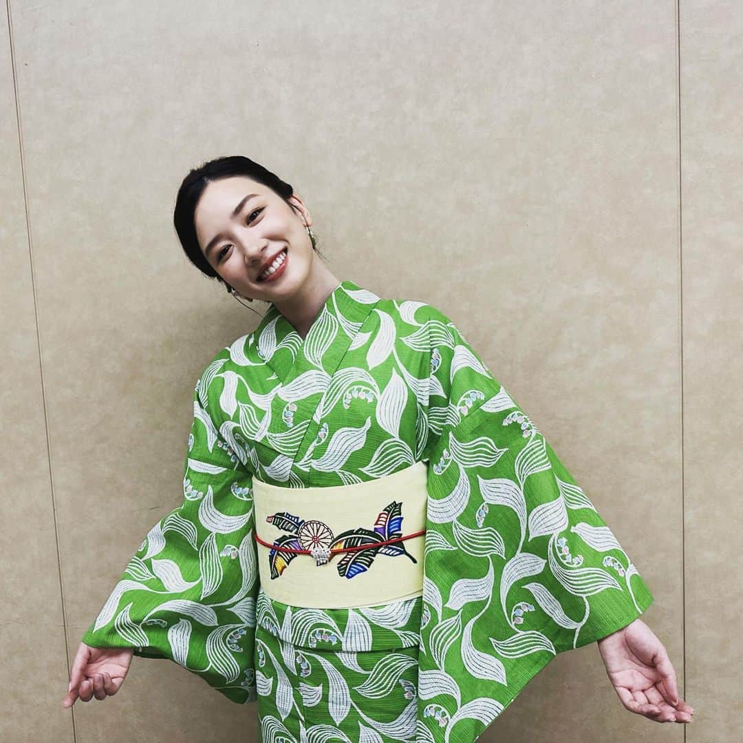 永野芽郁のインスタグラム：「・ ナツ🌿👒 #こんにちは母さん」