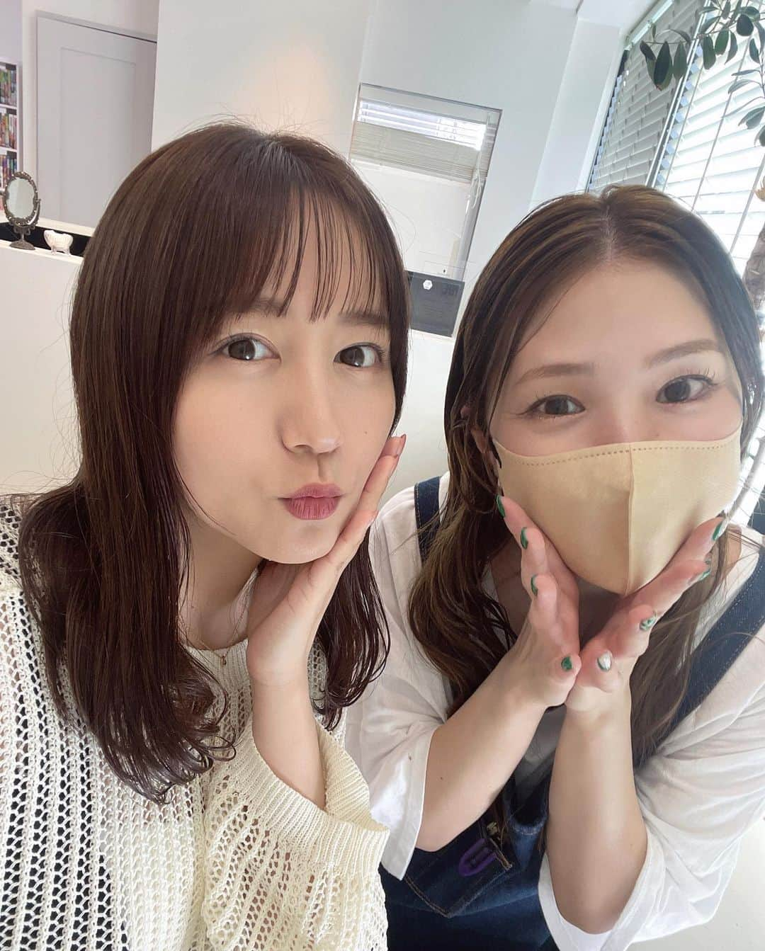 大場美奈さんのインスタグラム写真 - (大場美奈Instagram)「舞台前なので髪色落ち着かせてもらいました🫶🏻 @meg_kodama」7月31日 13時49分 - obamina__43