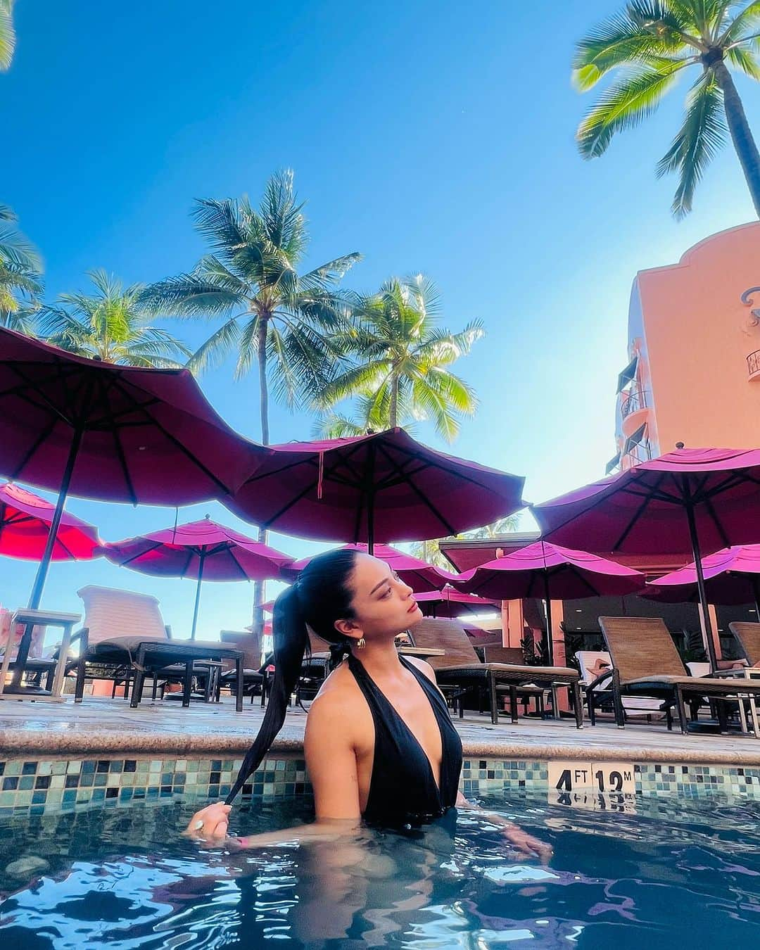 遊海 Yuumiさんのインスタグラム写真 - (遊海 YuumiInstagram)「💕🌺👙💘🦩 ピンクの世界♾️Pink world  @royal_hawaiian @royalhawaiianjp   #royalhawaiian #hawaii #royalhawaiianhotel #ロイヤルハワイアンホテル #ハワイ　#ワイキキ　#ホノルル　#ピンク　#女子　#旅　#旅行 #honolulu #waikiki #pink #barbie」7月31日 19時55分 - yuumi_kato