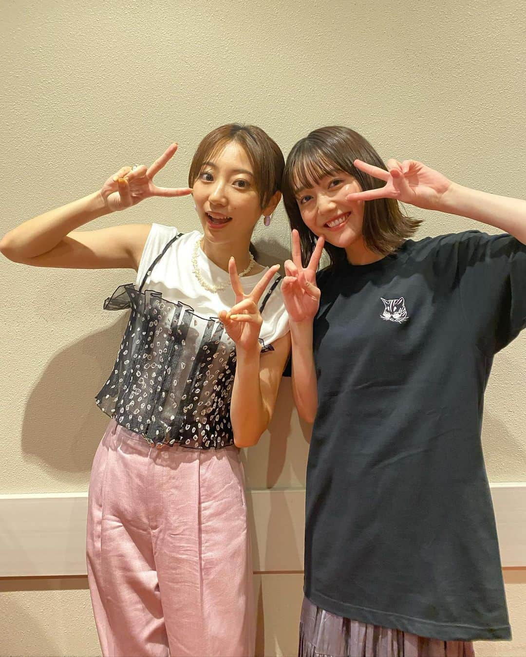 松川菜々花さんのインスタグラム写真 - (松川菜々花Instagram)「・ れなちゃんバースデーイベントにてゲスト参加させて頂きました！！ とても楽しい時間を一緒に過ごさせて頂いたぁ⭐️ 改めておめでとう🎊」7月31日 15時02分 - matsukawa__nanaka