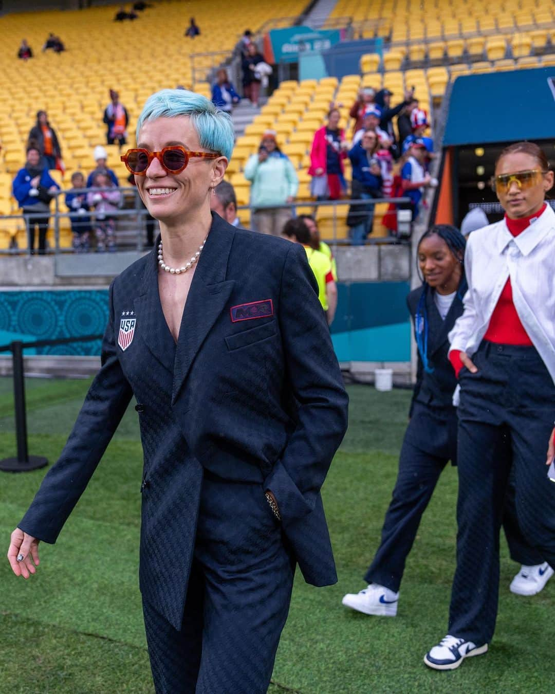 ミーガン・ラピノーさんのインスタグラム写真 - (ミーガン・ラピノーInstagram)「MR 🤝 MR」7月31日 17時08分 - mrapinoe