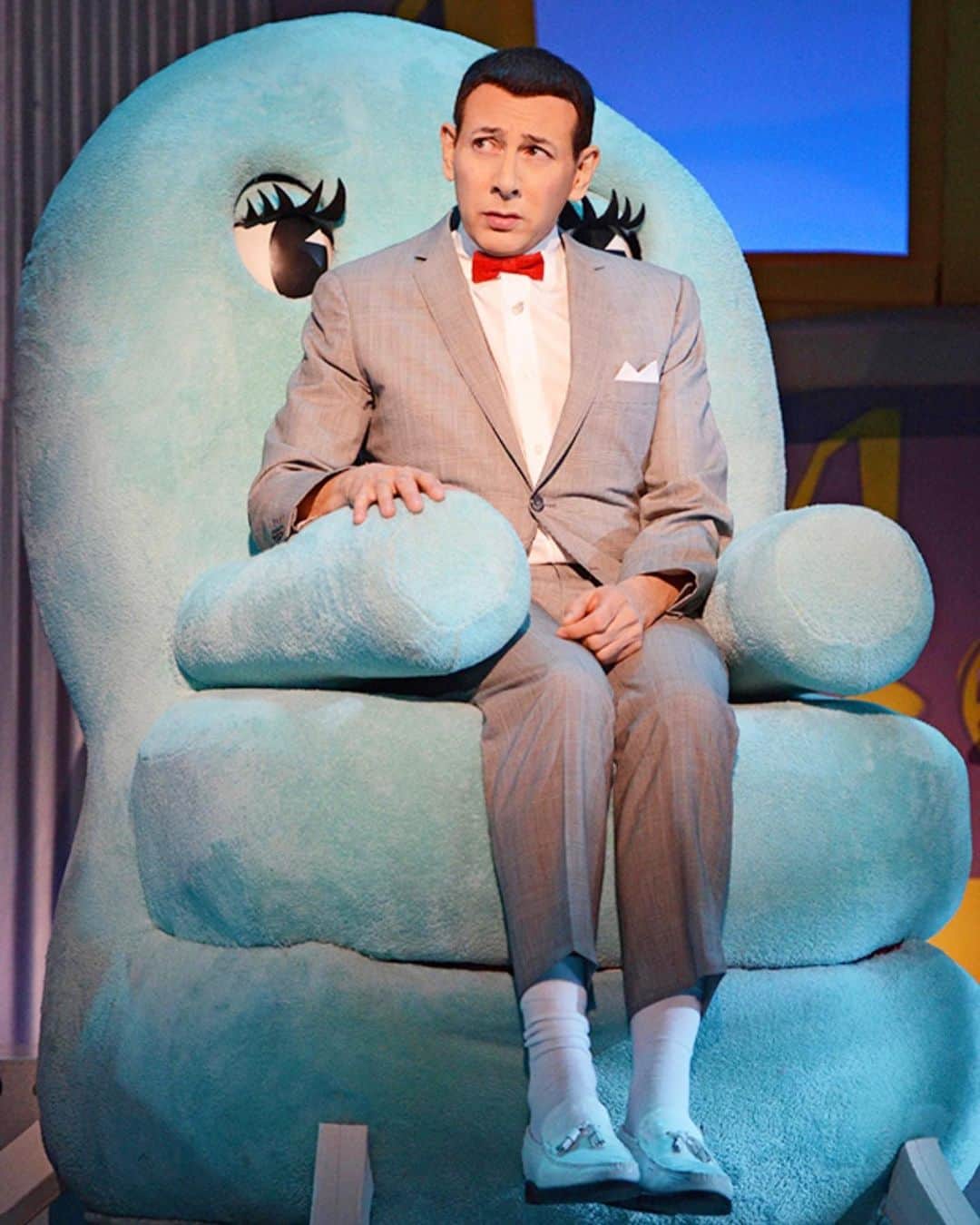 A.J.のインスタグラム：「Another great talent taken too soon. Paul Reubens was a massive part of my childhood, his infectious laugh and character that he created will never be forgotten. I had to add the second photo because it is such an iconic character and one of the funniest and best death sequences, in any movie ever you will be missed sir, but your laugh will live on!」