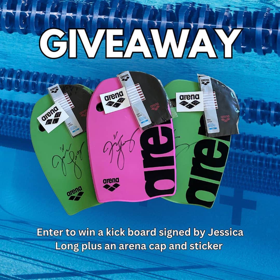arenausaのインスタグラム：「** Contest Closed **  In honor of Jessica Long competing at Para World Championships kicking off today, we're giving away one signed kick board plus an arena sticker and cap to three lucky winners 🔥   Here’s how to enter:  🏅Follow @swimoutlet and @arenausa 🏅Like this post  🏅Tag a friend in the comments (more comments = more entries)  🏅Share this post to your story for an extra entry every day!   🥳 Three lucky winners will be announced on 8/2 via our stories end of day 🎉 Good Luck! 💙  **Contest is not sponsored by Instagram and is void where prohibited. Contest winner will be announced on this page only and is open to US residents only, any other page contacting on behalf of SwimOutlet should be blocked and noted as spam**」