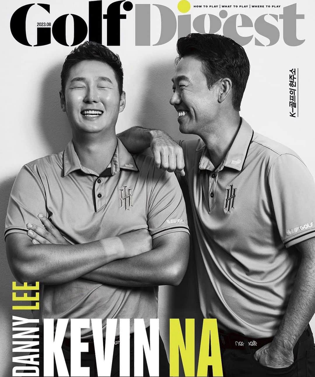 ケビン・ナさんのインスタグラム写真 - (ケビン・ナInstagram)「August cover @golfdigest_korea   #golf #golfdigest #골프 #케빈나 #대니리」8月1日 3時58分 - kevinna915
