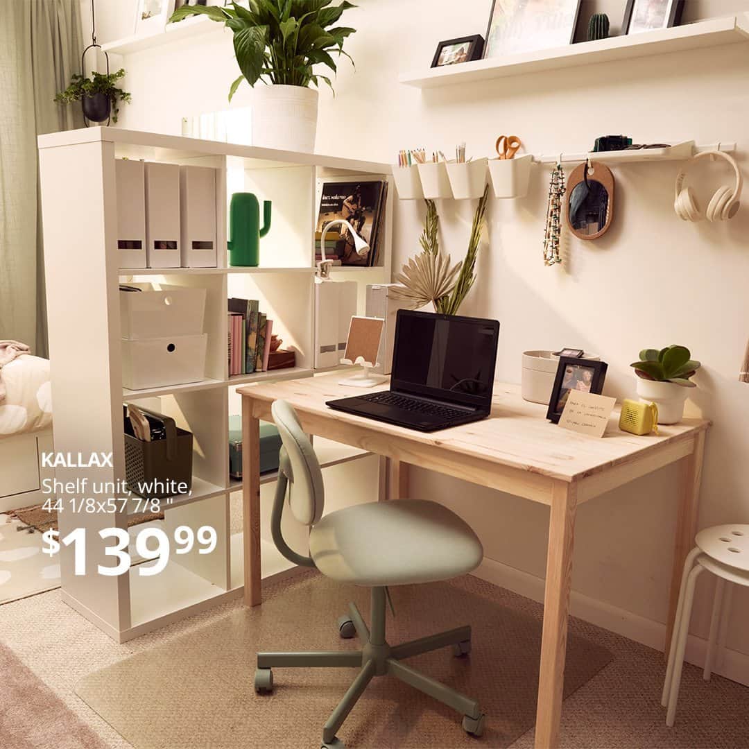 IKEA USAのインスタグラム：「Make bold moves on move-in day! From storage that saves you space, to little touches that say, "this is your place." Head to IKEA for designs that work for you and your budget. Shop now at the link in bio.」