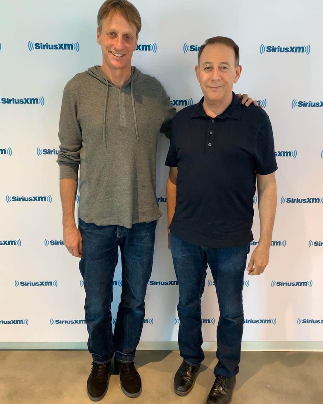 トニー・ホークのインスタグラム：「We’ve lost a true pioneer and one of the most genuine friends you could ever hope for. I’ll miss the flood of birthday memes Paul. 💔  These pics are from when I interviewed him in 2019 but a certain radio company wouldn’t amend his appearance release so the episode never aired. But it was an honor to sit in his presence and hear his stories. Merci beacoup, PeeWee.」