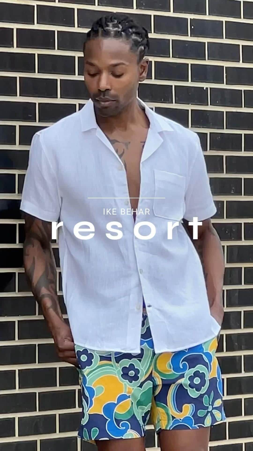 アイクベーハーのインスタグラム：「Full of bold prints & bright colors, our Resort Collection will be a sure stand-out🌞  For a full browse at our newest drop, head to our stories.」