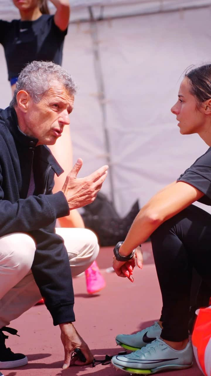 Camille LAUSのインスタグラム：「National 800m champion 🥇💛  🎥 @gaetan.chiroux」