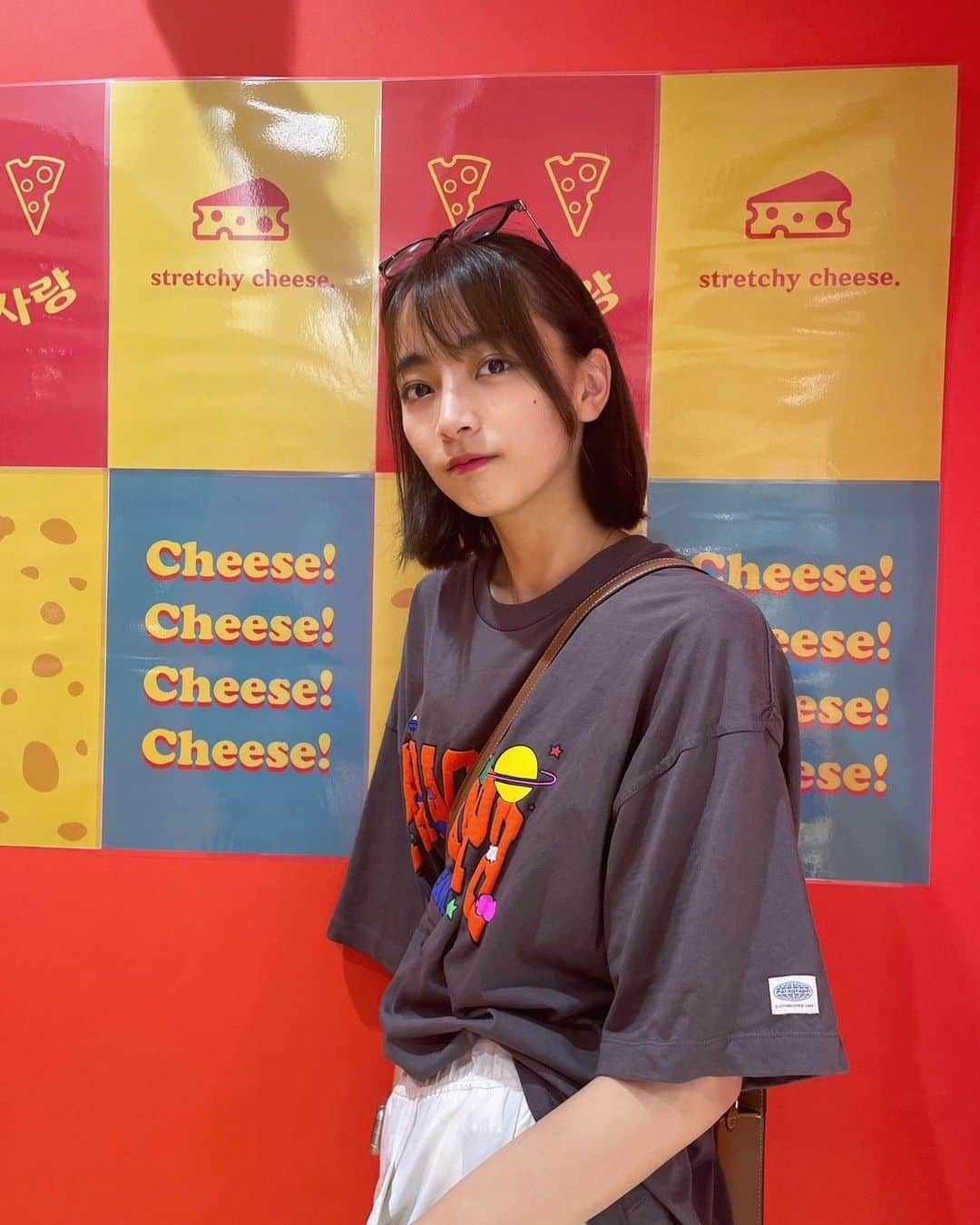 後藤萌咲さんのインスタグラム写真 - (後藤萌咲Instagram)「. 🧀😎🧀」7月31日 20時23分 - moe_goto0520